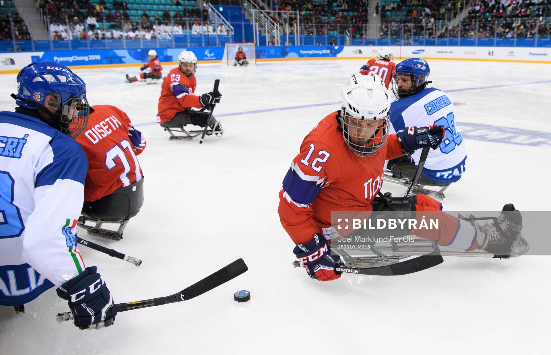2018 Winter Paralympics, Day 1, Para Ice Hockey, Norway -