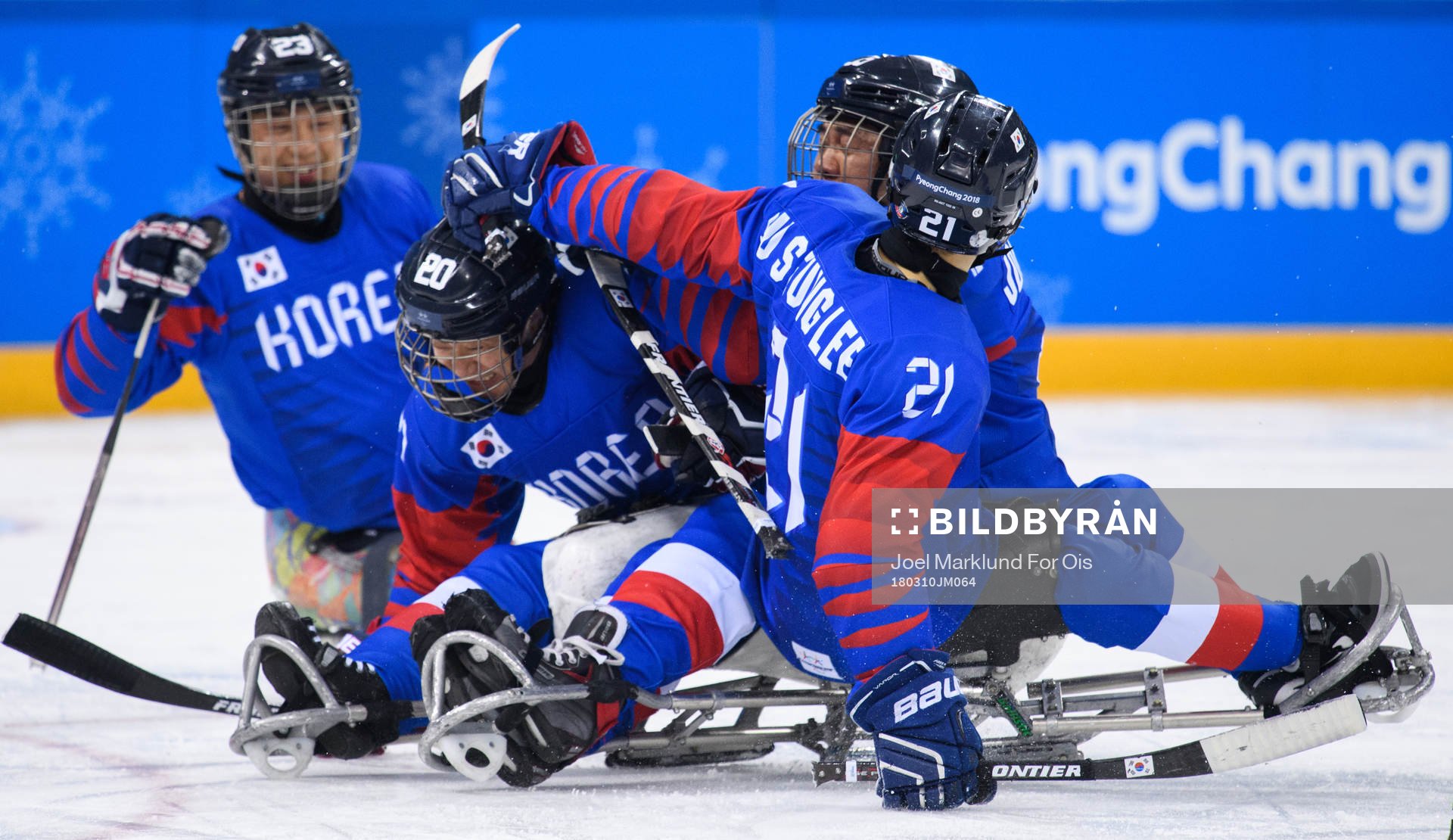 2018 Winter Paralympics, Day 1, Para Ice Hockey, Korea -
