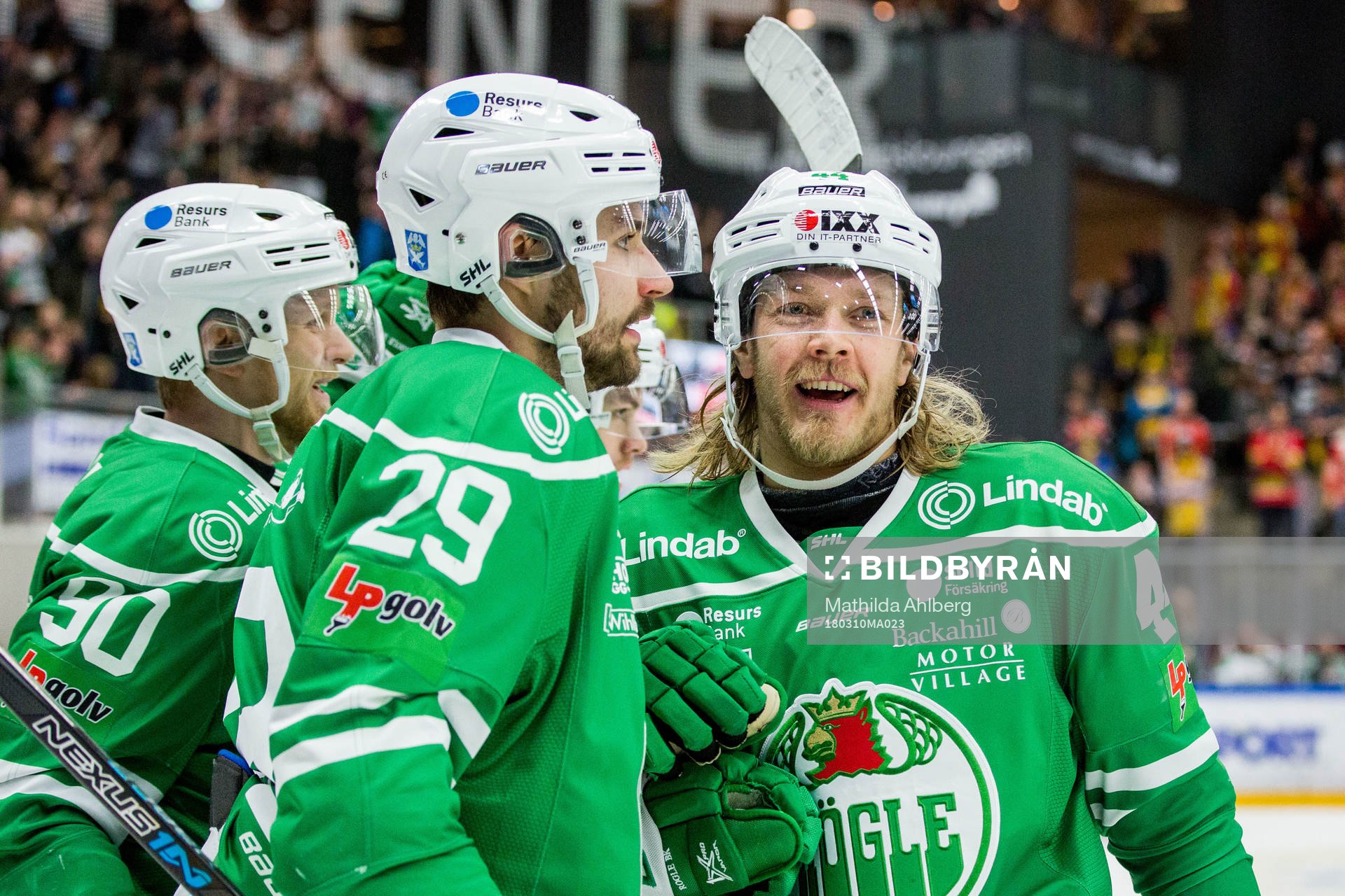 Rögles Olle Liss jublar