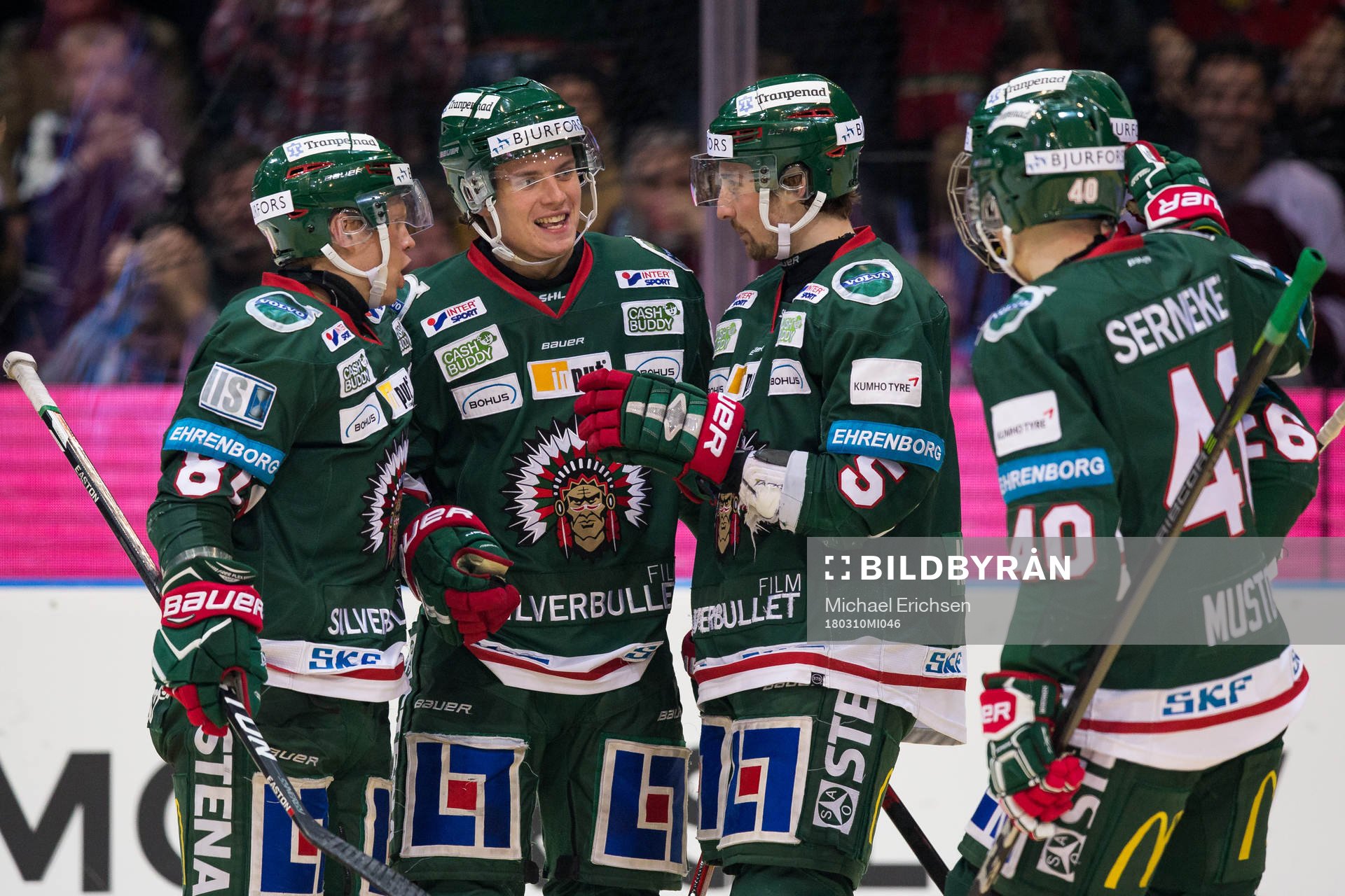Frölundas Victor Olofsson jublar