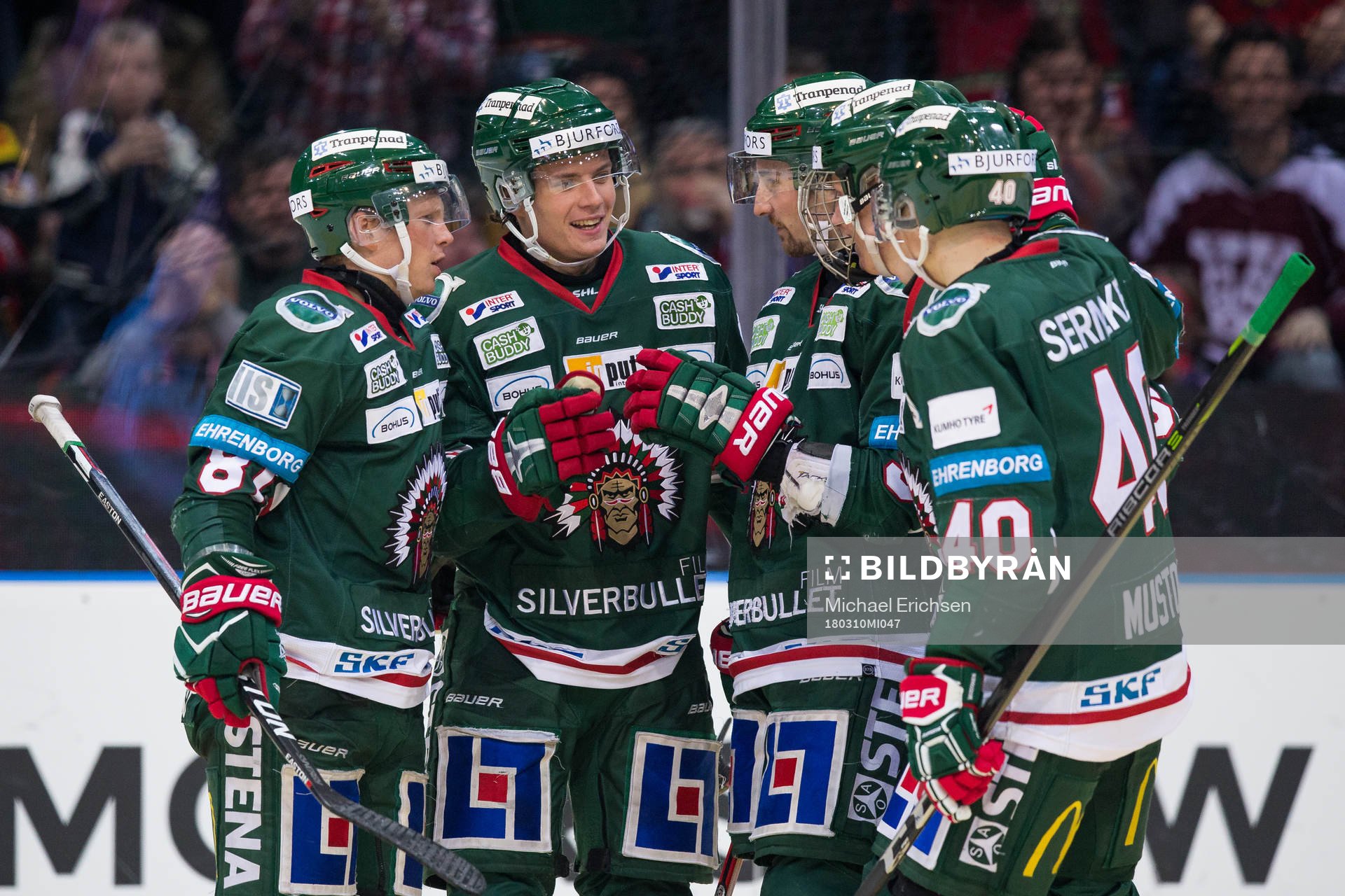 Frölundas Victor Olofsson jublar