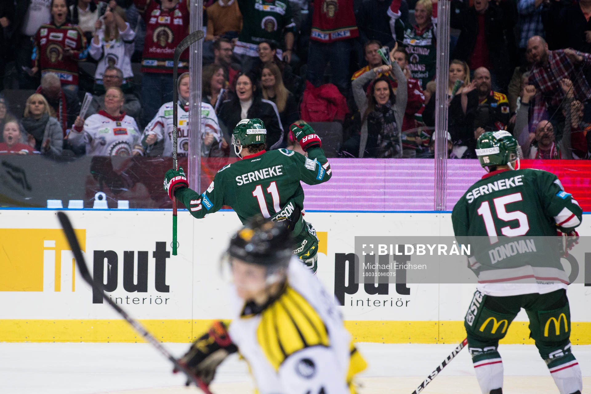 Frölundas Victor Olofsson jublar