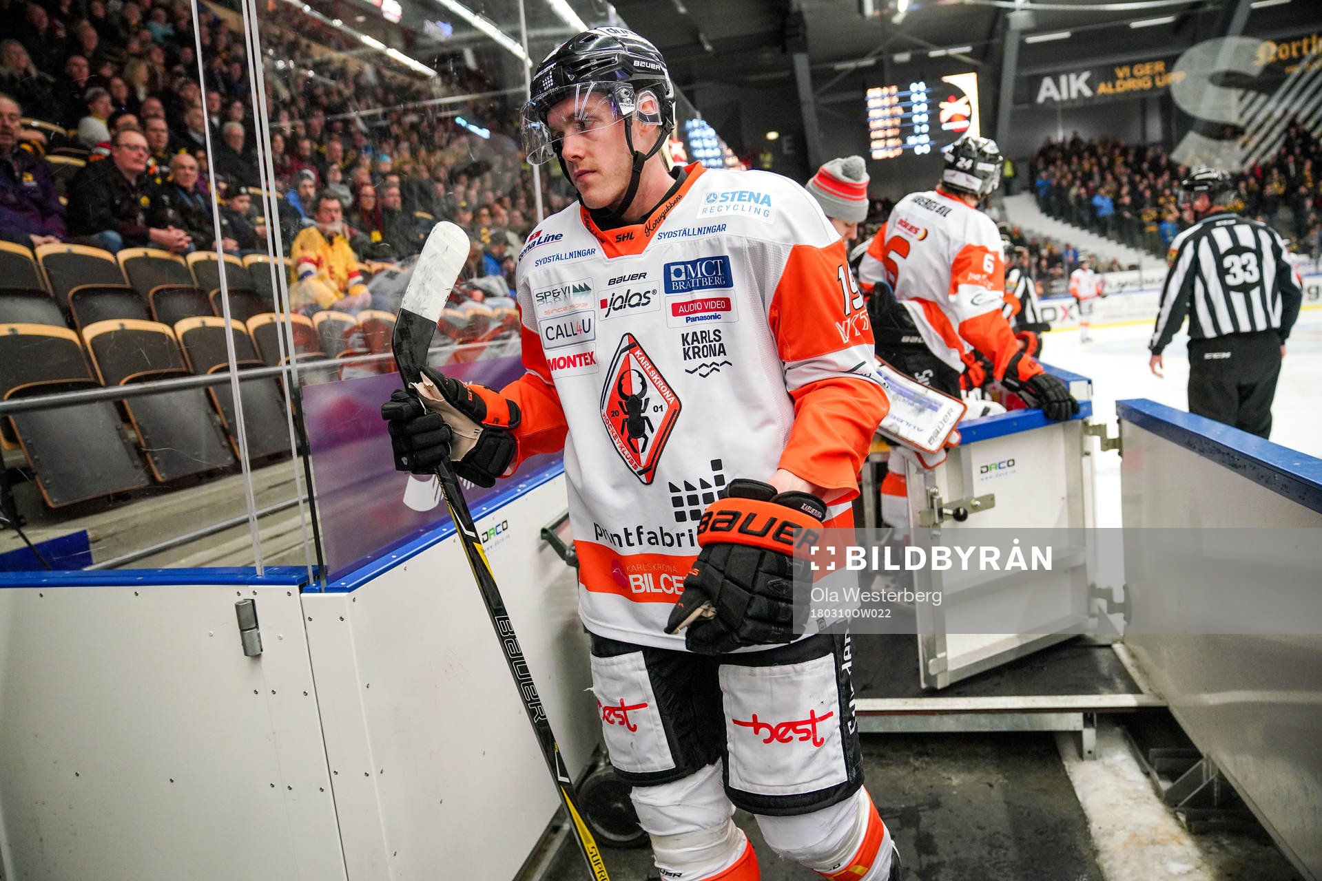 Karlskronas Kristoffer Söder fick matchstraff
