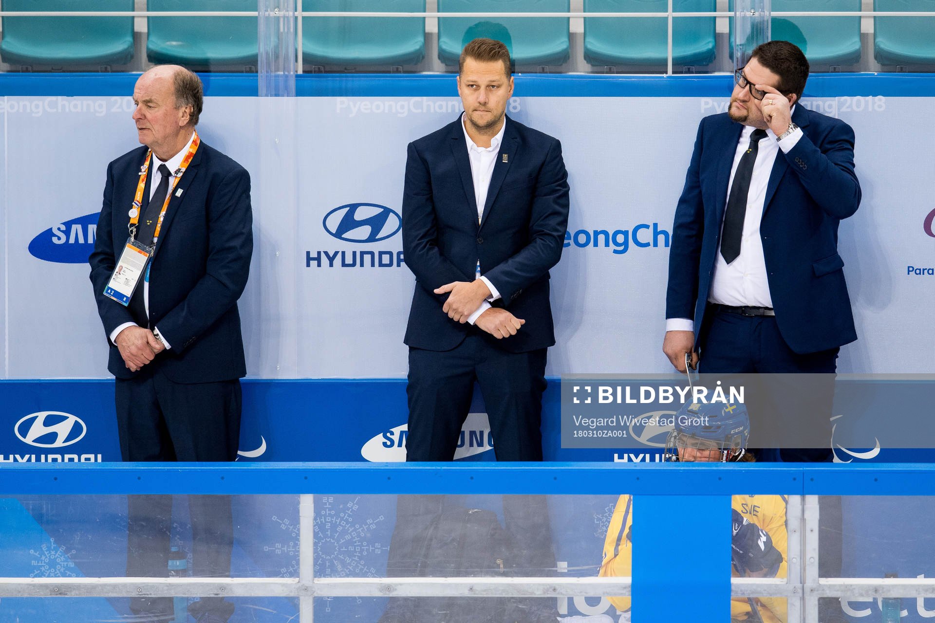 Timo Lahtinen, assistant coach, and Erik Vikström, head