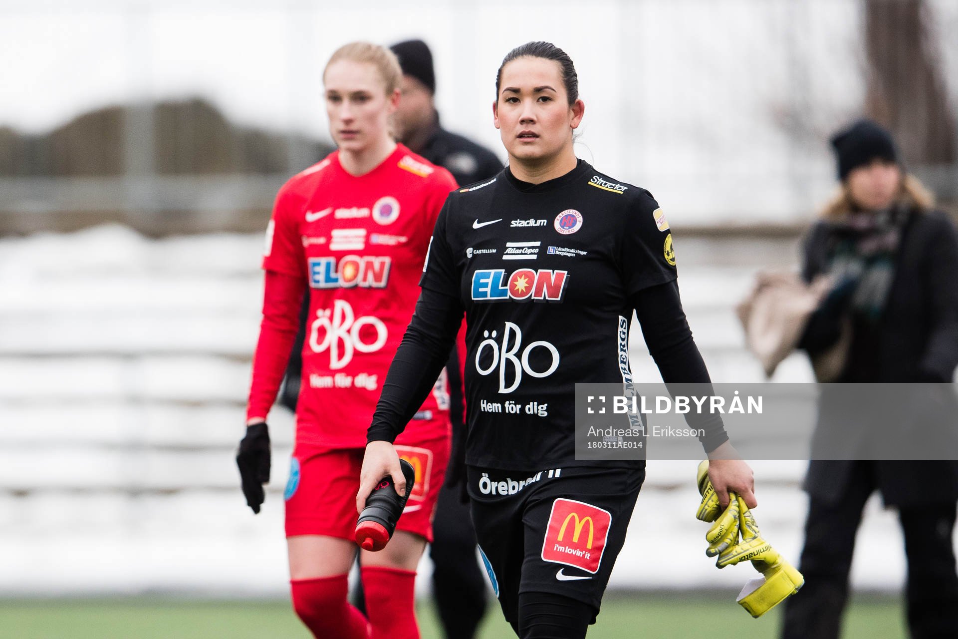 Örebros målvakt Mimmi Paulsson-Febo deppar