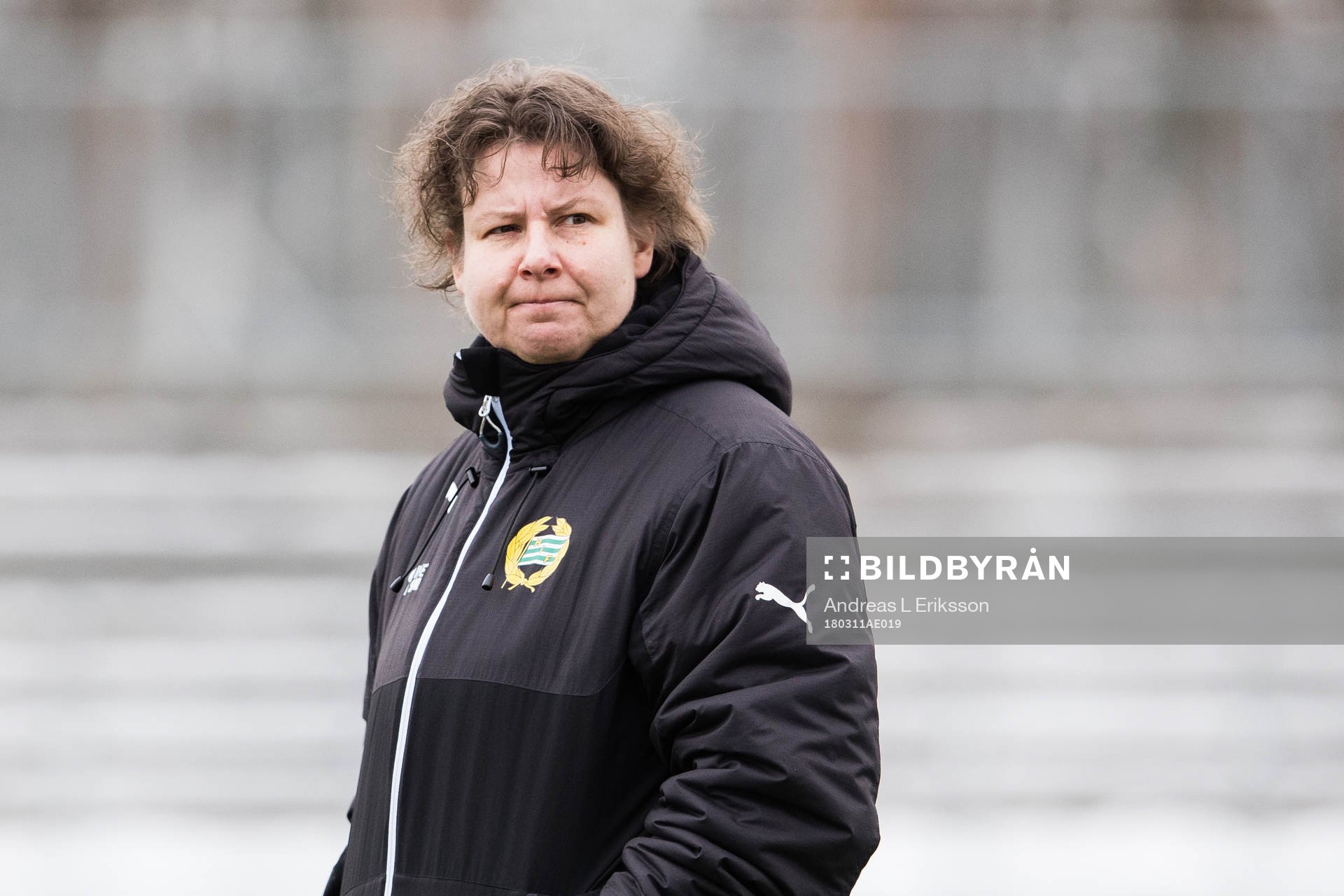 Hammarbys tränare Ann-Helén Grahm