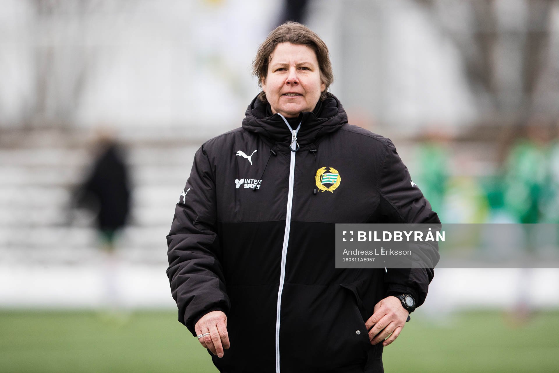Hammarbys tränare Ann-Helén Grahm