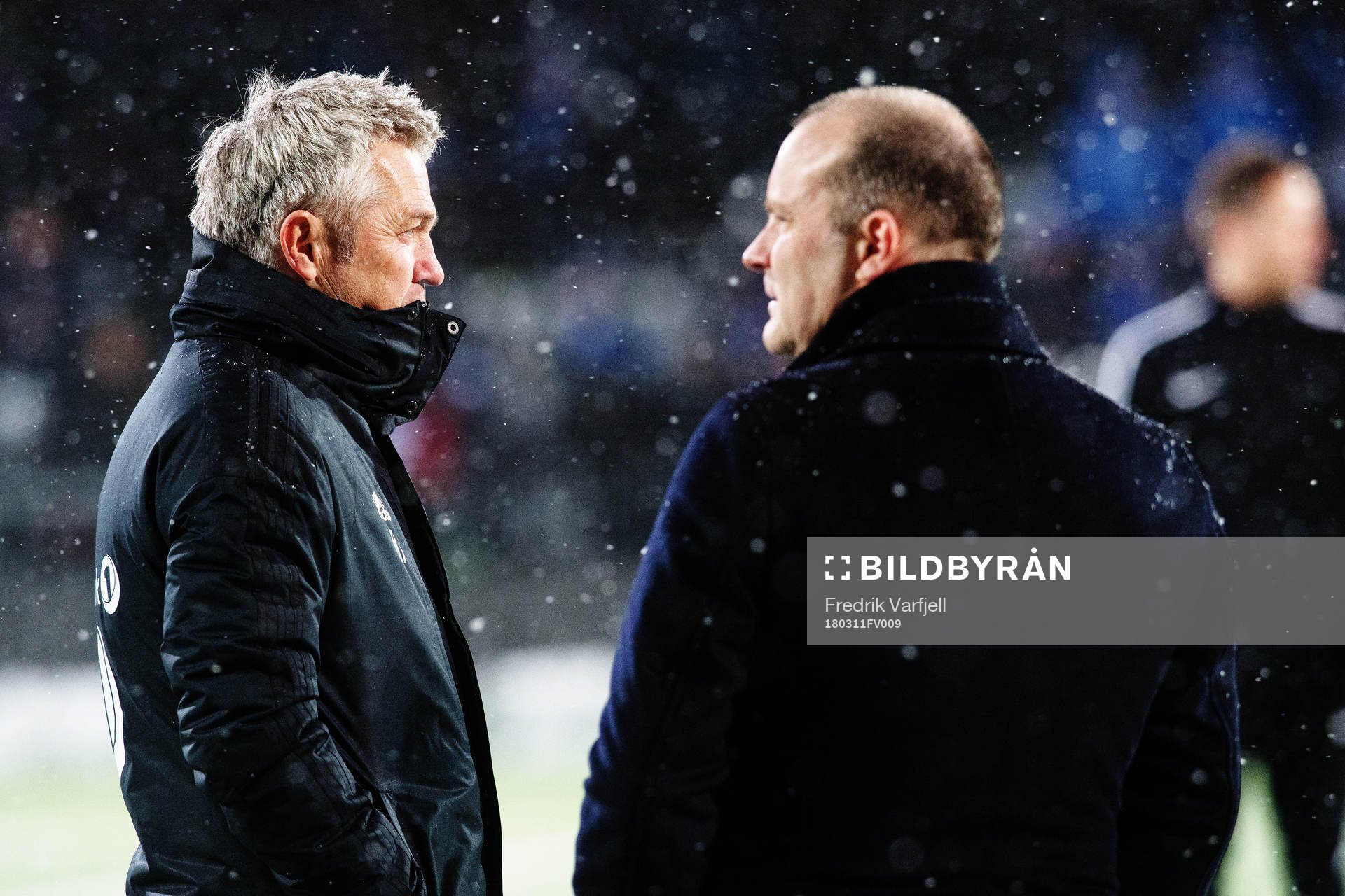 Kåre Ingebrigtsen, head coach of Rosenborg, and Geir