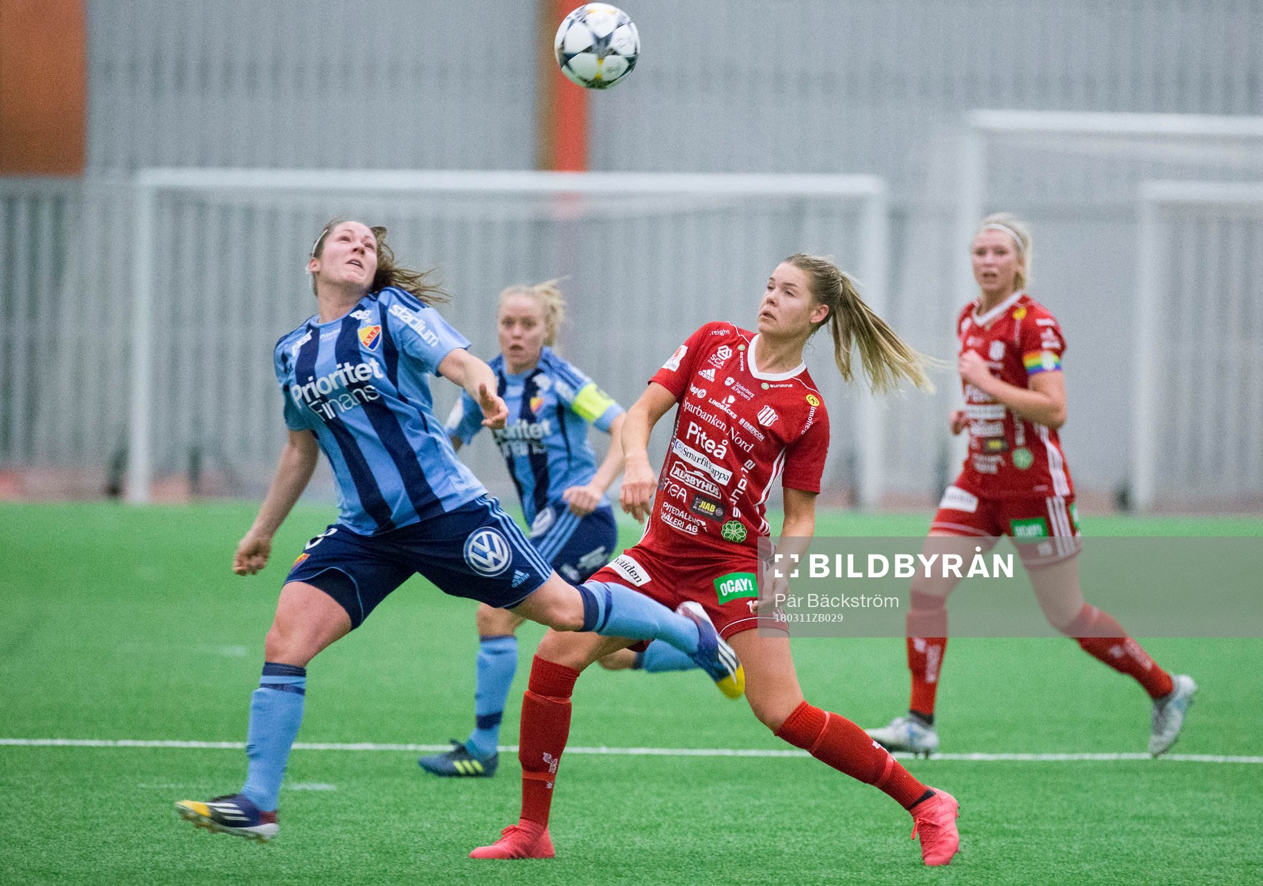 Piteås Nina Jakobsson och Djurgårdens Kim Sundlöv