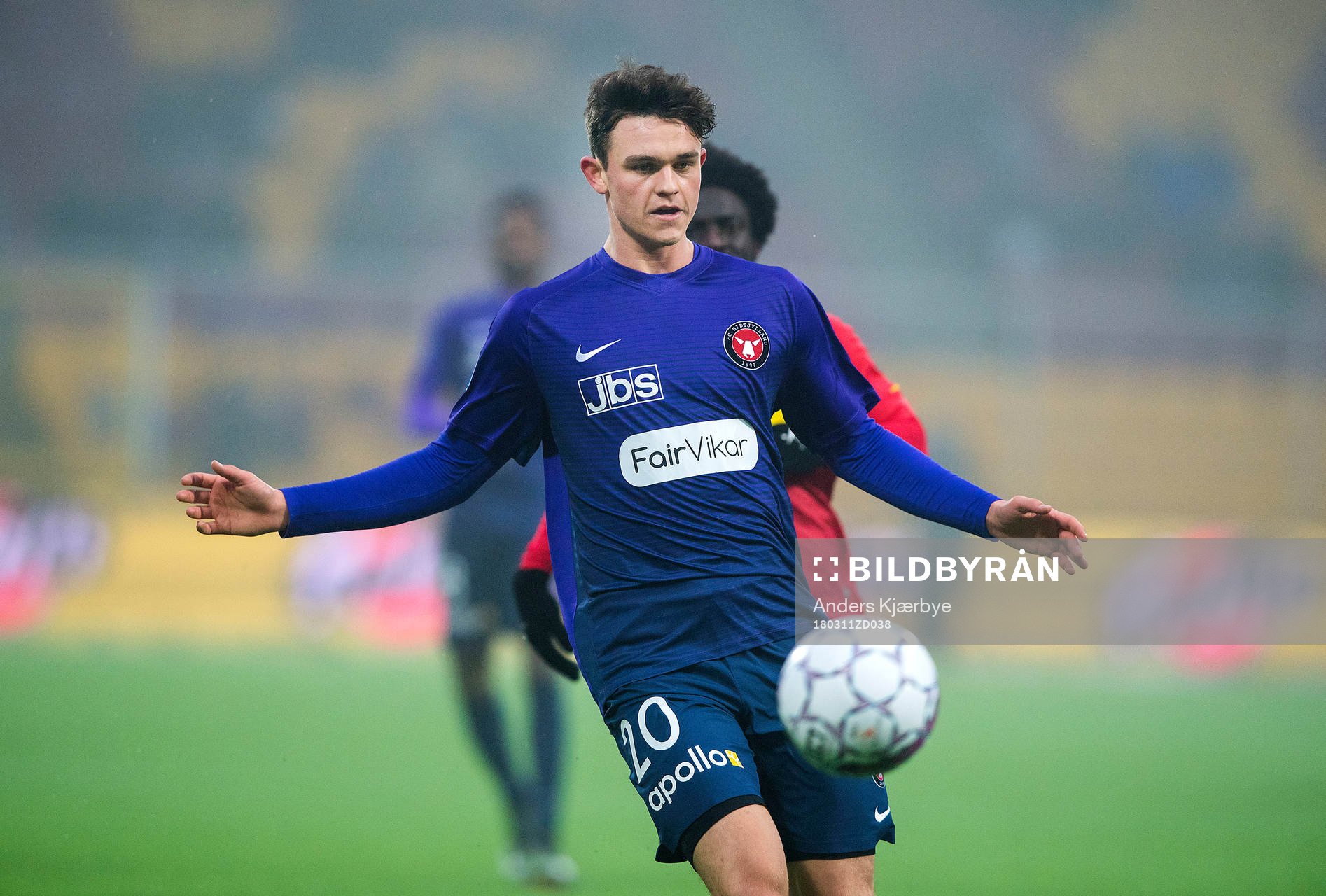  [DK=20180311: Rasmus Nicolaisen (20), FC Midtjylland]