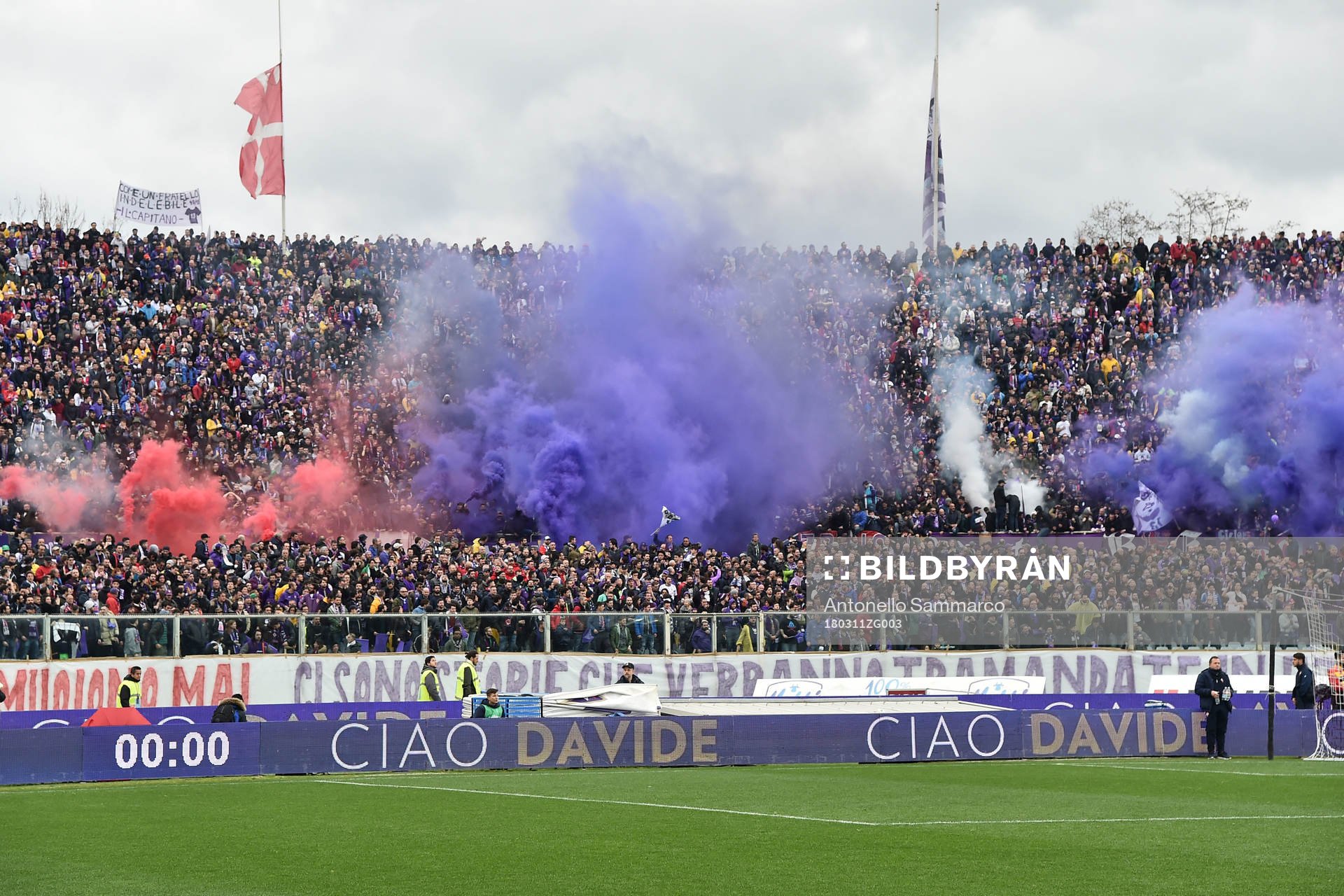 As Firenze 11/03/2018 - campionato di calcio serie A / Fiorentina-Benevento / foto Antonello Sammarco/Image Sport nella foto: tifosi Fiorentina