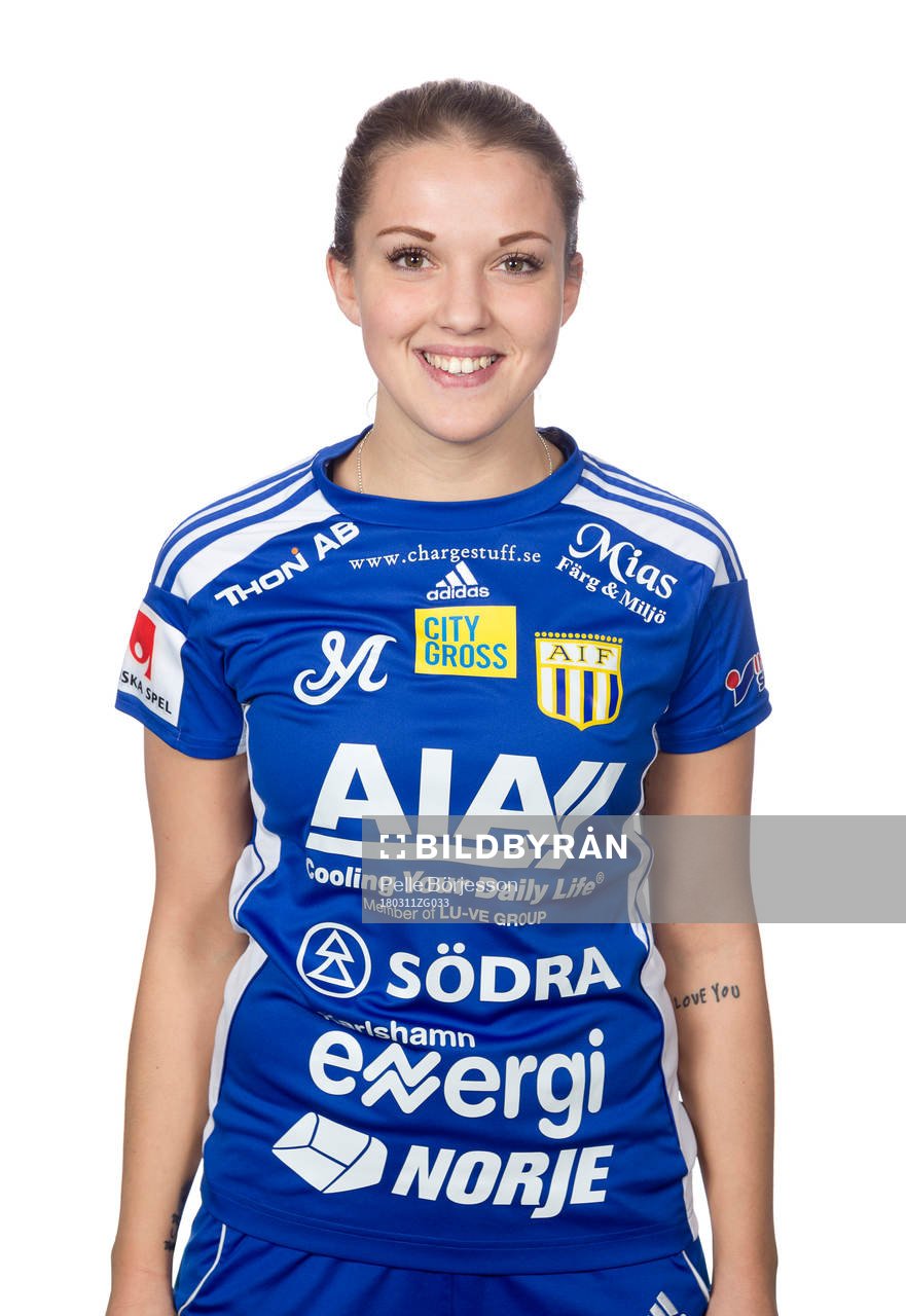 Asarums Felicia Da Silva poserar för ett porträtt den 11 mars 2018 i Karlshamn.