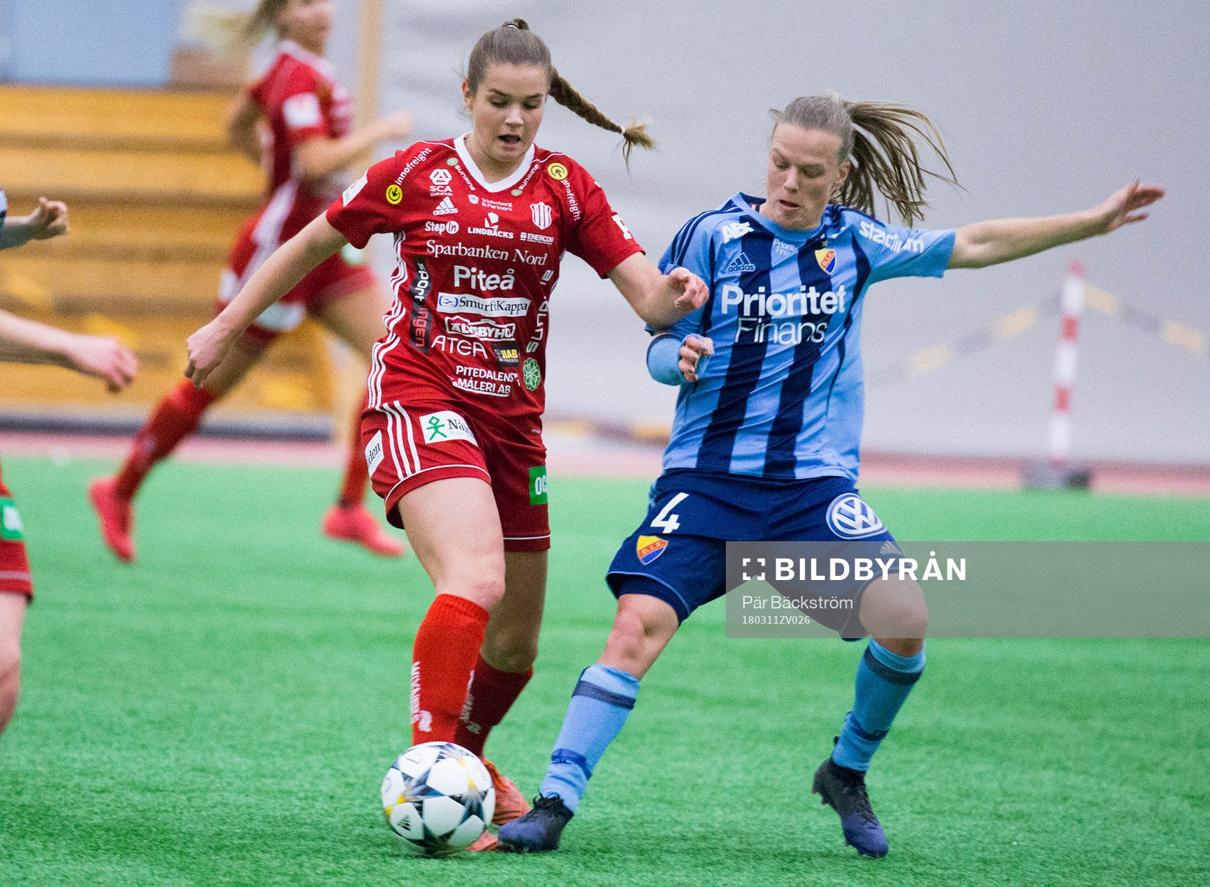 Piteås Andrea Norheim och Djurgårdens Michaela `Sheila´