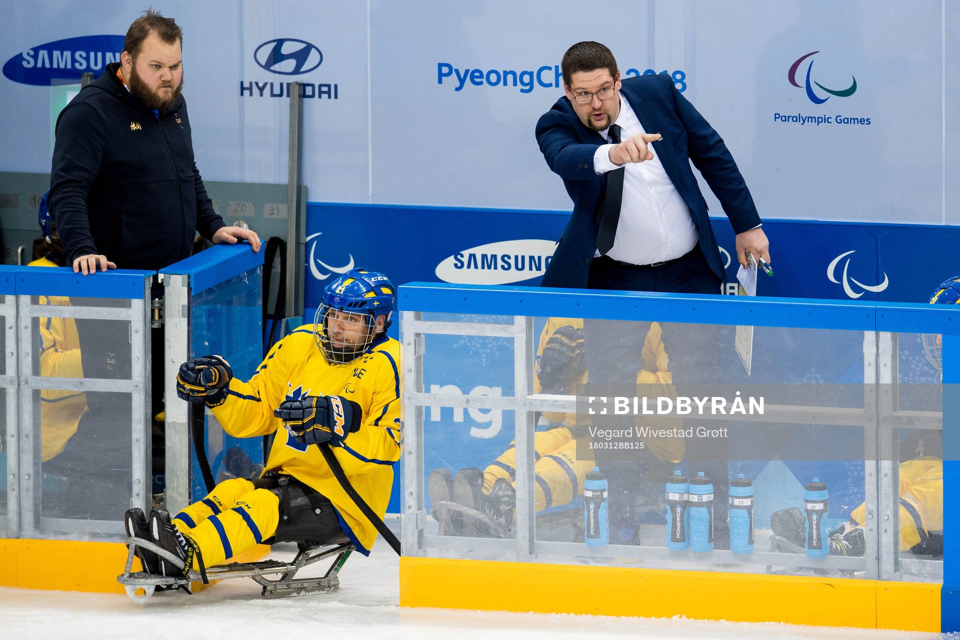 Erik Vikström, head coach of Sweden