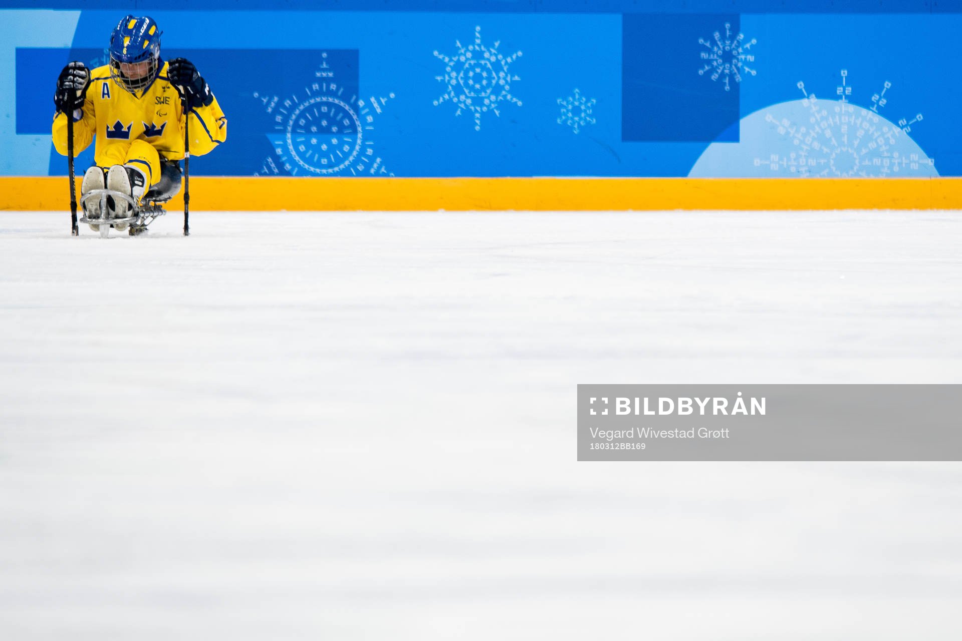 Peter Nilsson of Sweden looks dejected