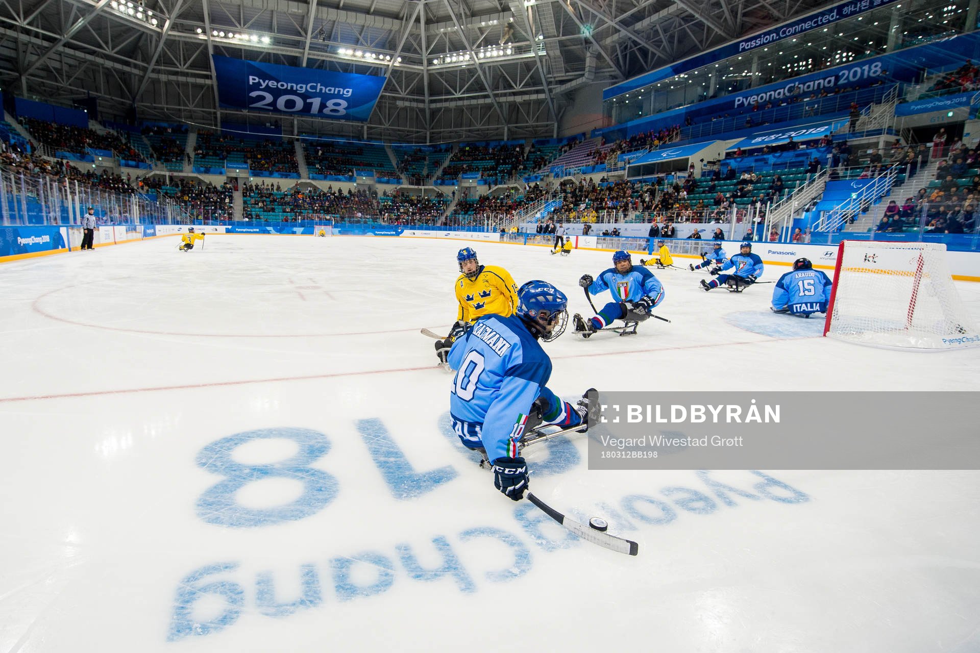 Christian Hedberg of Sweden and Stephan Kafmann of Italy