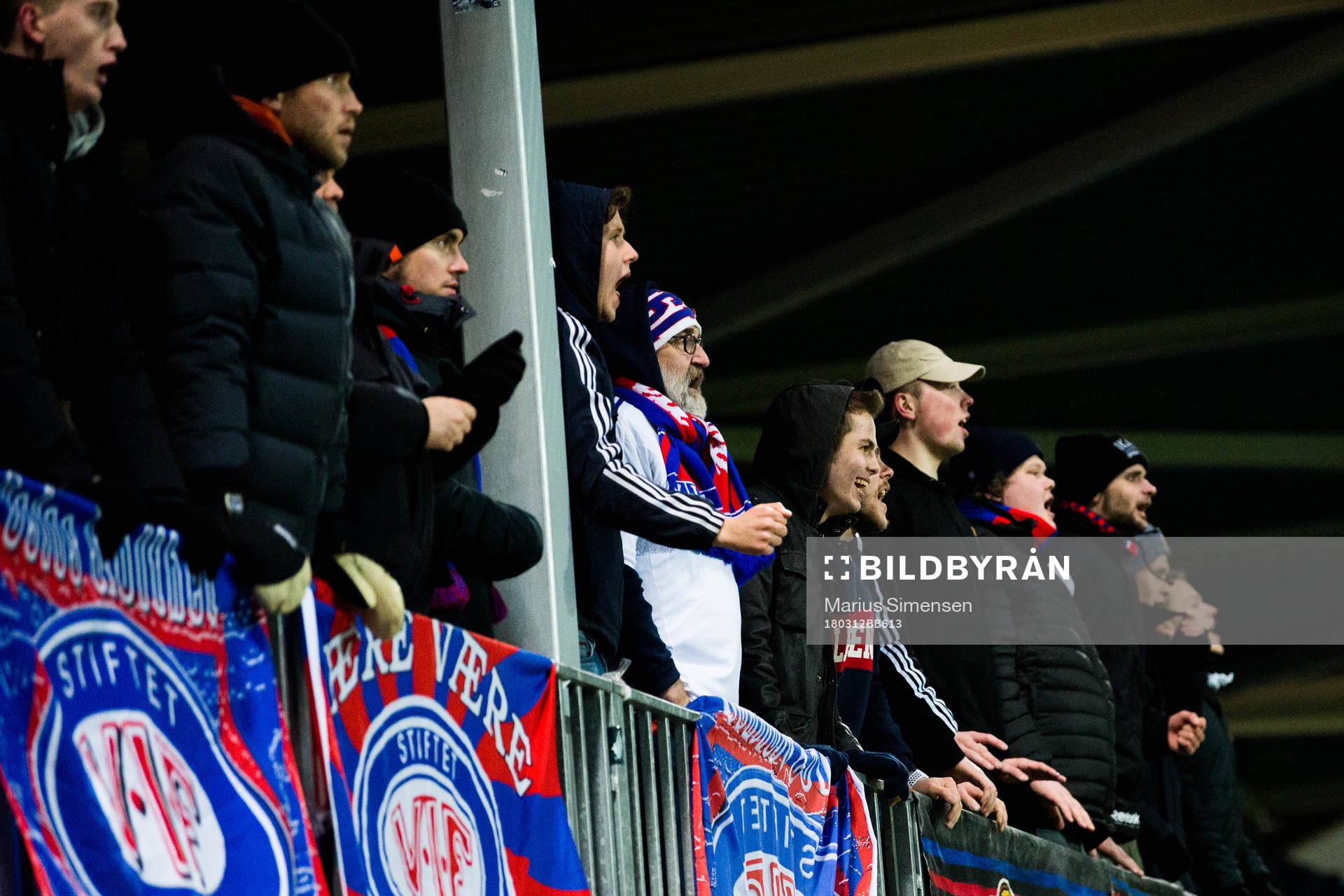 Supporters of Vålerenga