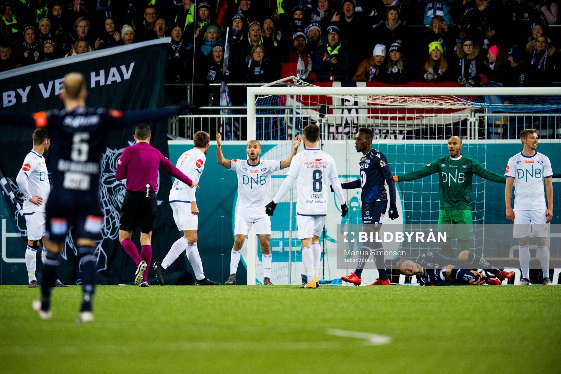 Kristiansund is awarded a penalty