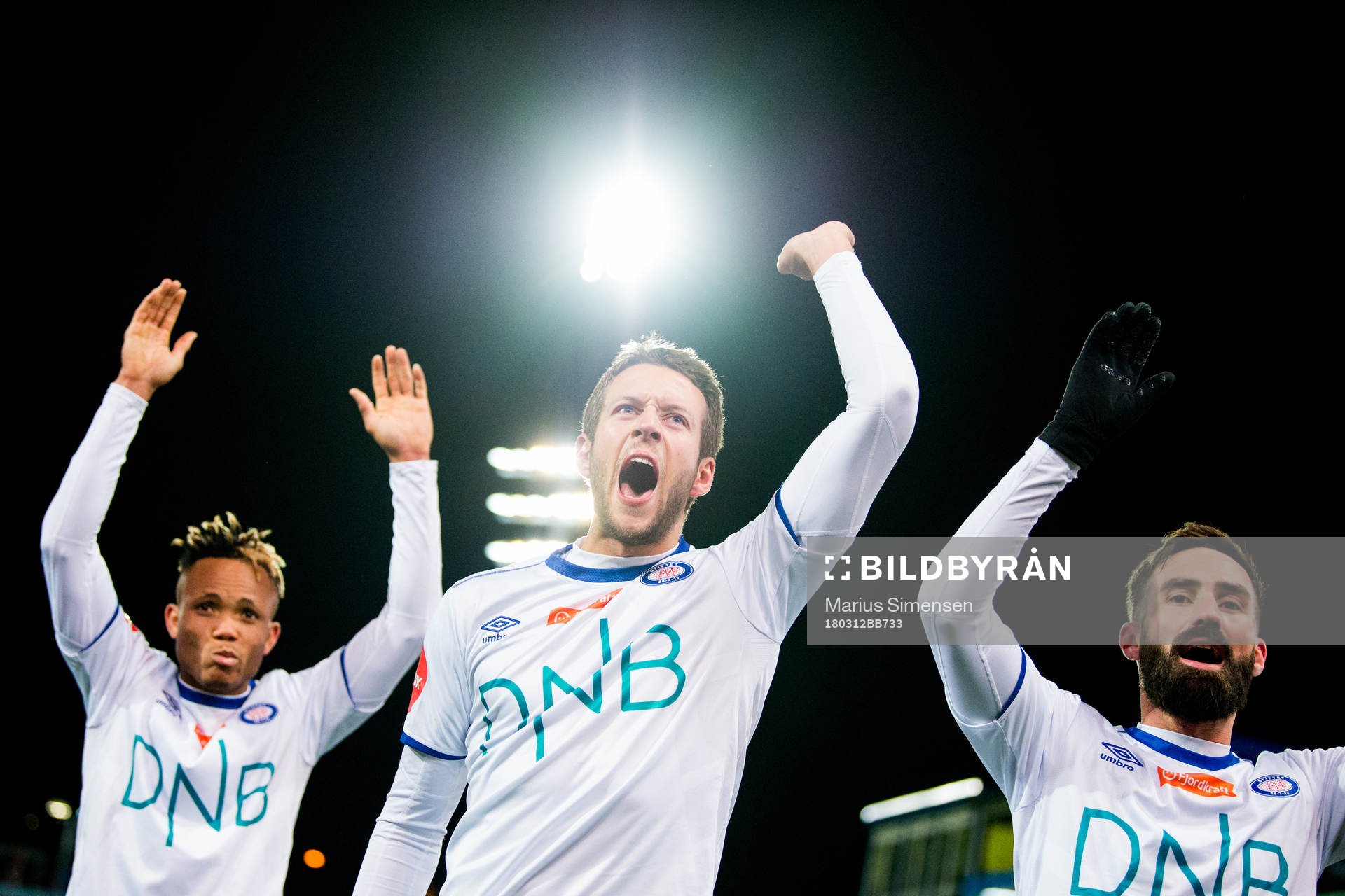 Jonatan Tollås Nation and Magnus Lekven of Vålerenga
