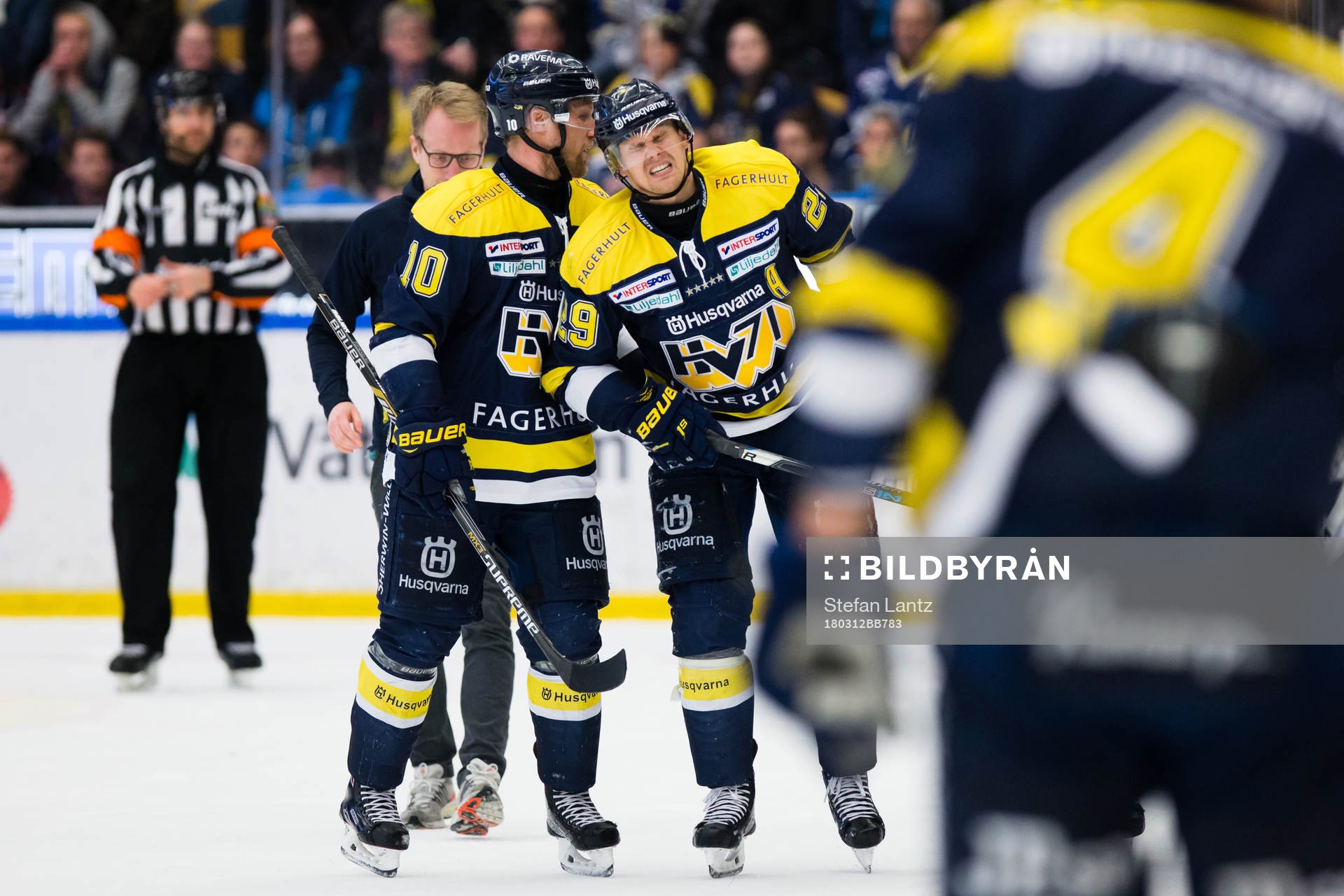 s David Ullström har ont