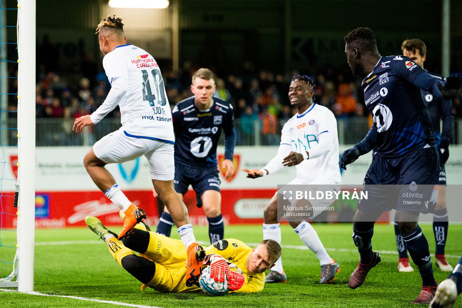 Goalkeeper Sean McDermott of Kristiansund