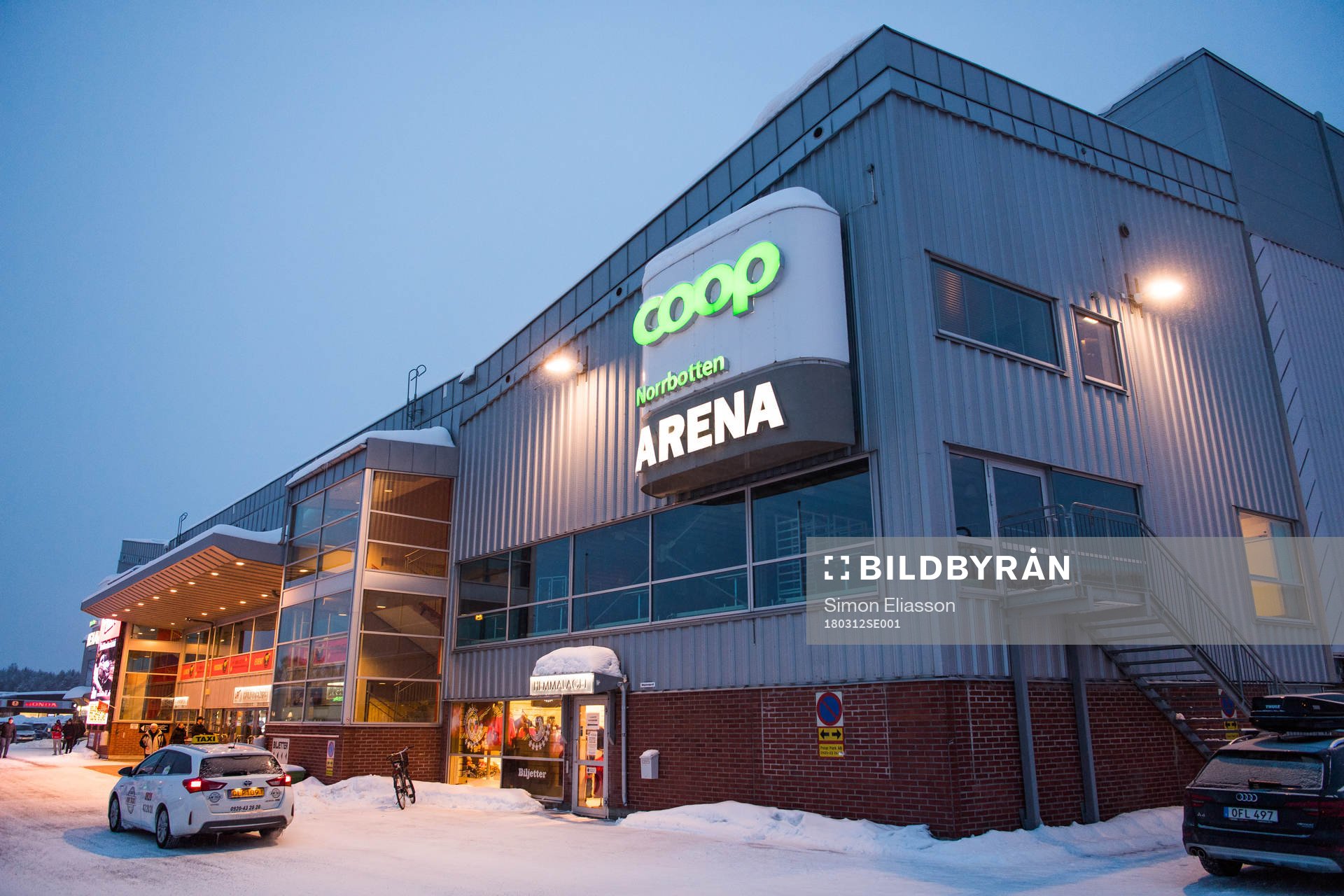 Coop Norrbotten arena exteriör