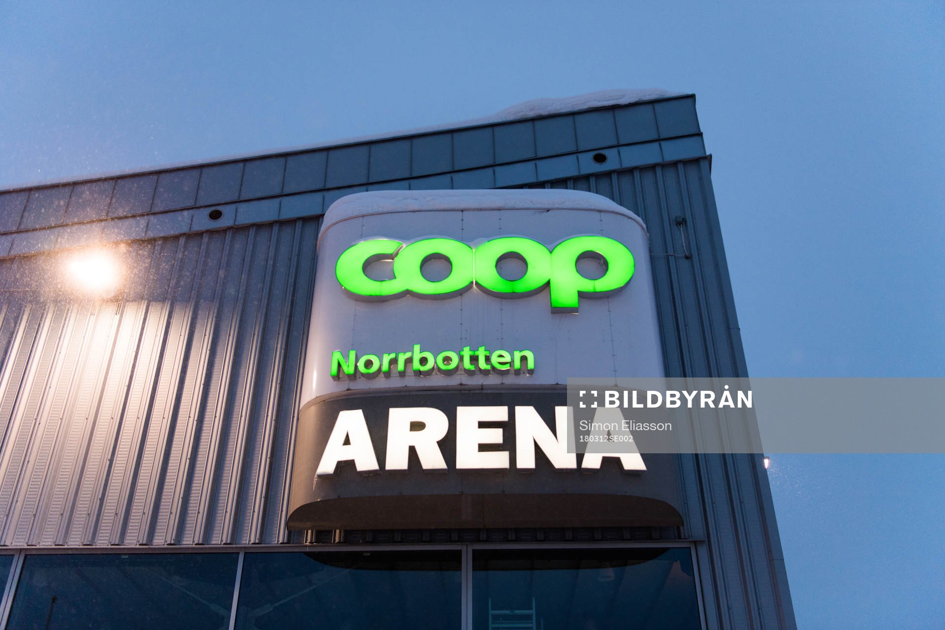 Coop Norrbotten arena exteriör