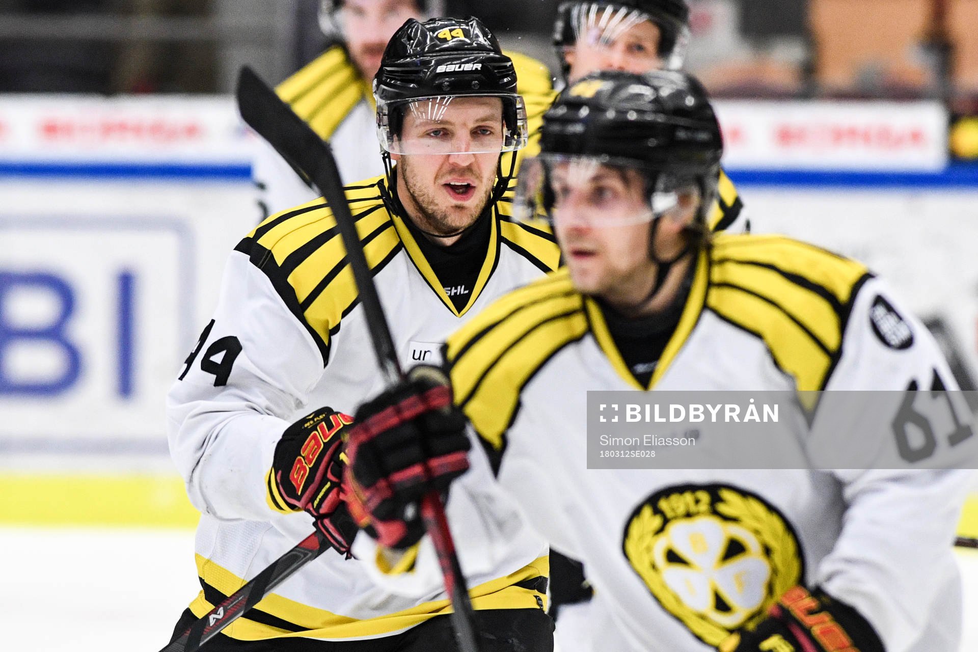 Brynäs Jacob Blomqvist jublar