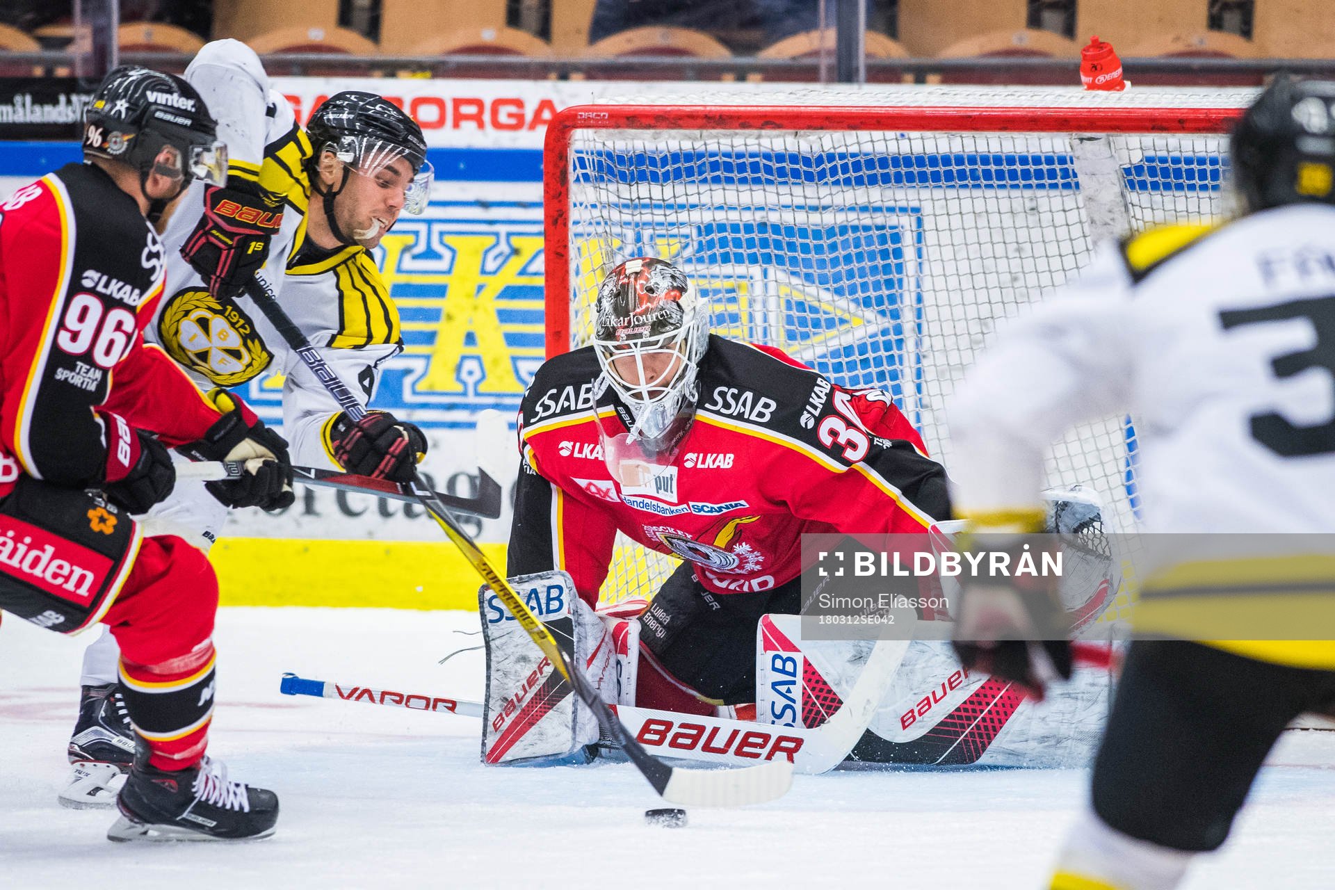 Luleås målvakt Filip Gustavsson