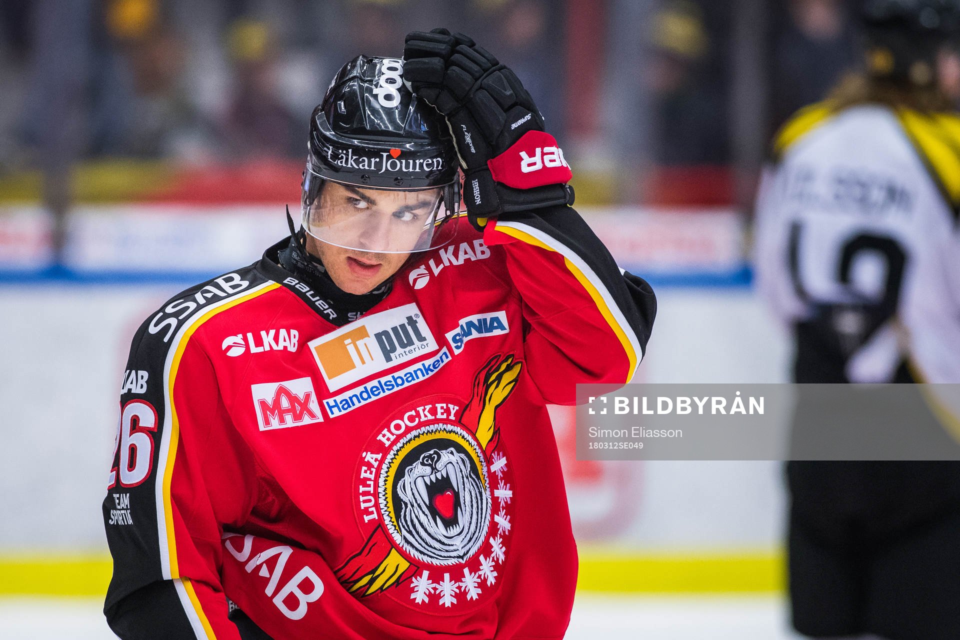 Luleås Joey Hishon deppar
