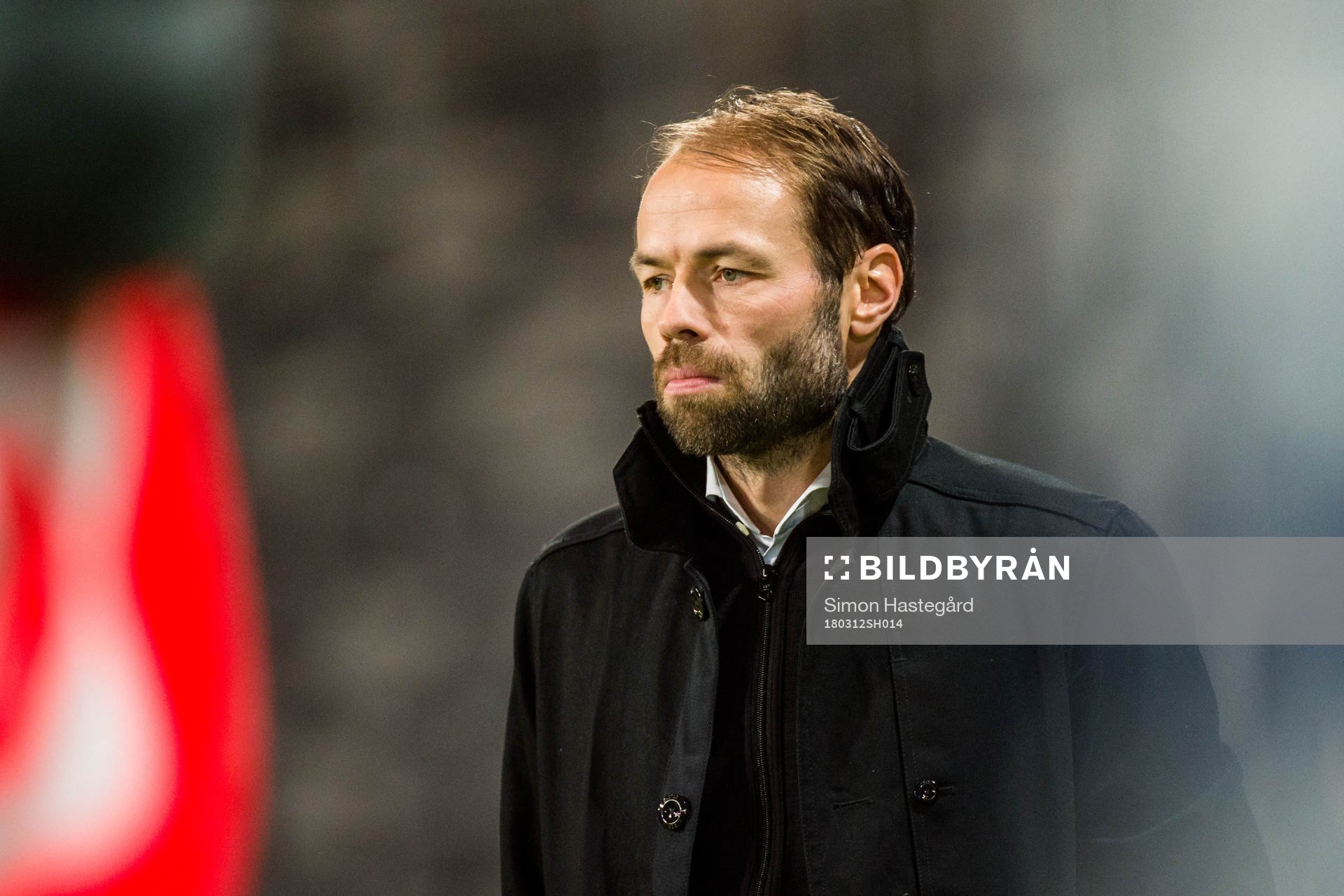 Häckens tränare Andreas Alm