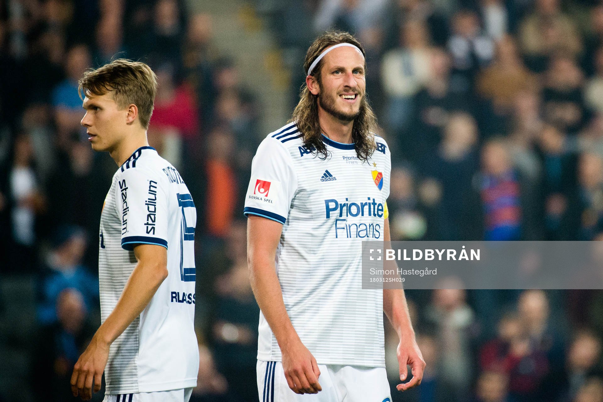 Djurgårdens Jonathan Augustinsson och Jonas Olsson