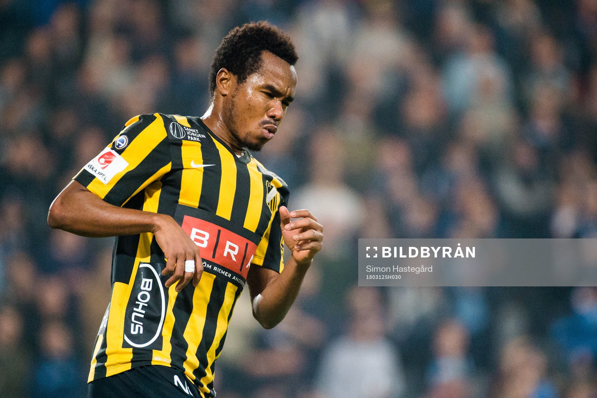 Häckens Nasiru Mohammed deppar