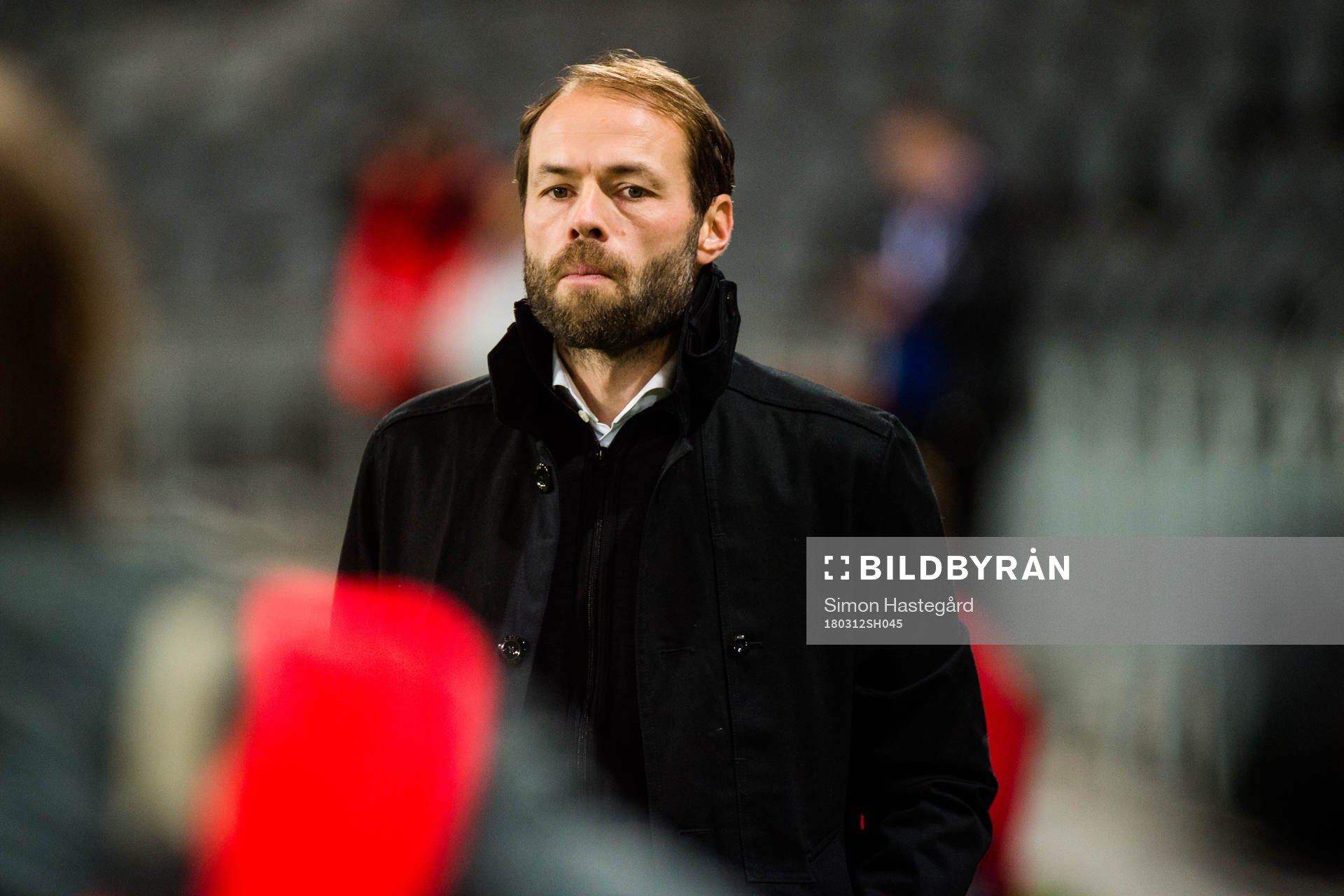 Häckens tränare Andreas Alm