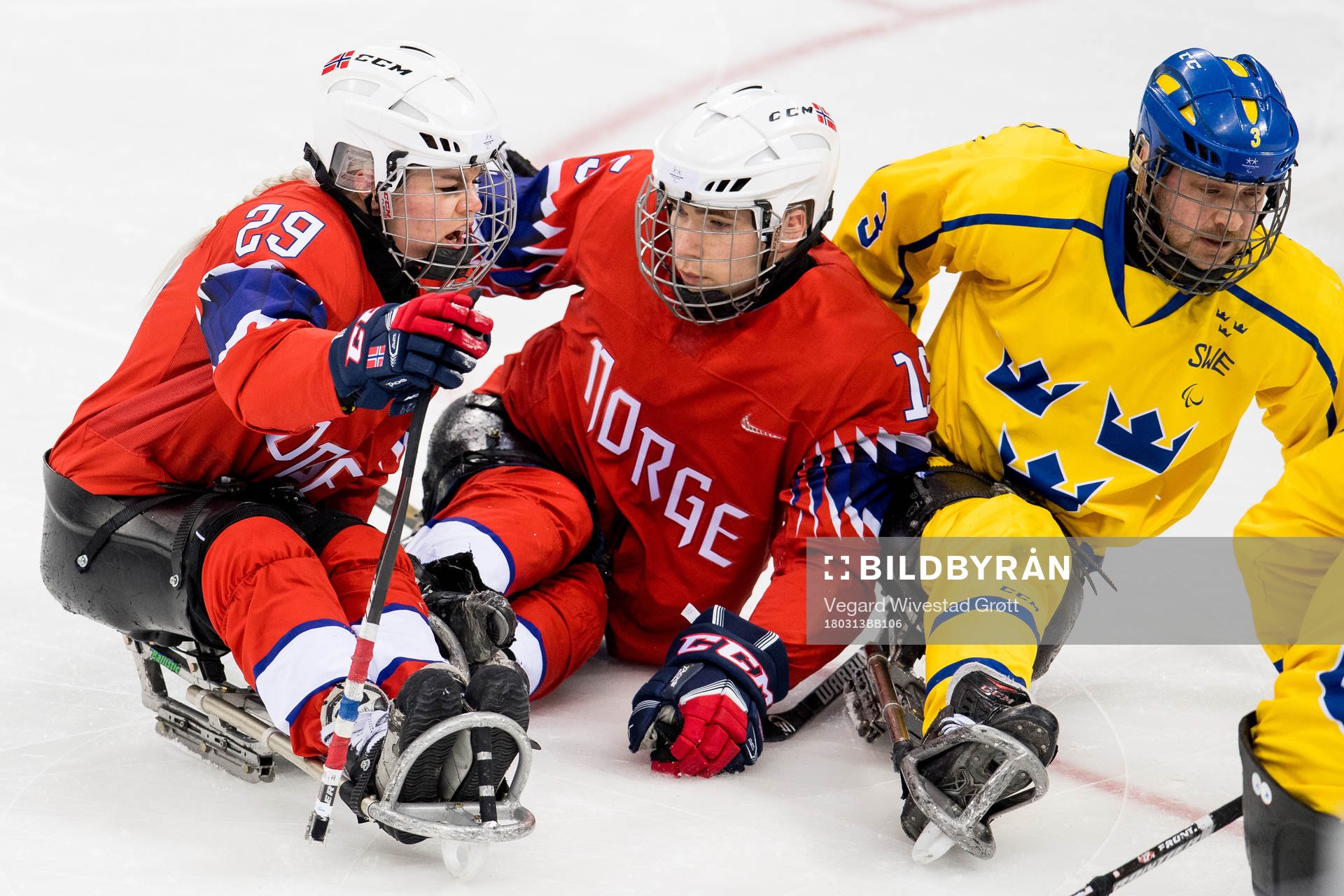 Lena Schrøder of Norway, Emil Sørheim of Norway and