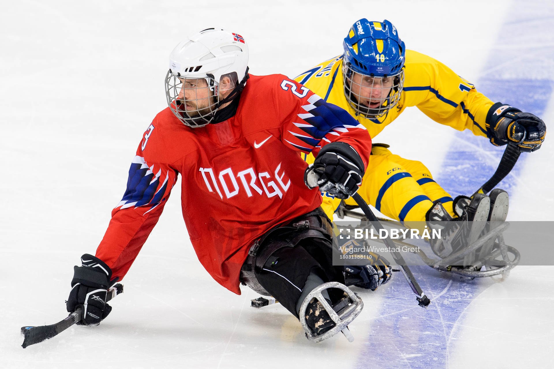 Jan Roger Klakegg of Norway and Robin Meng of Sweden