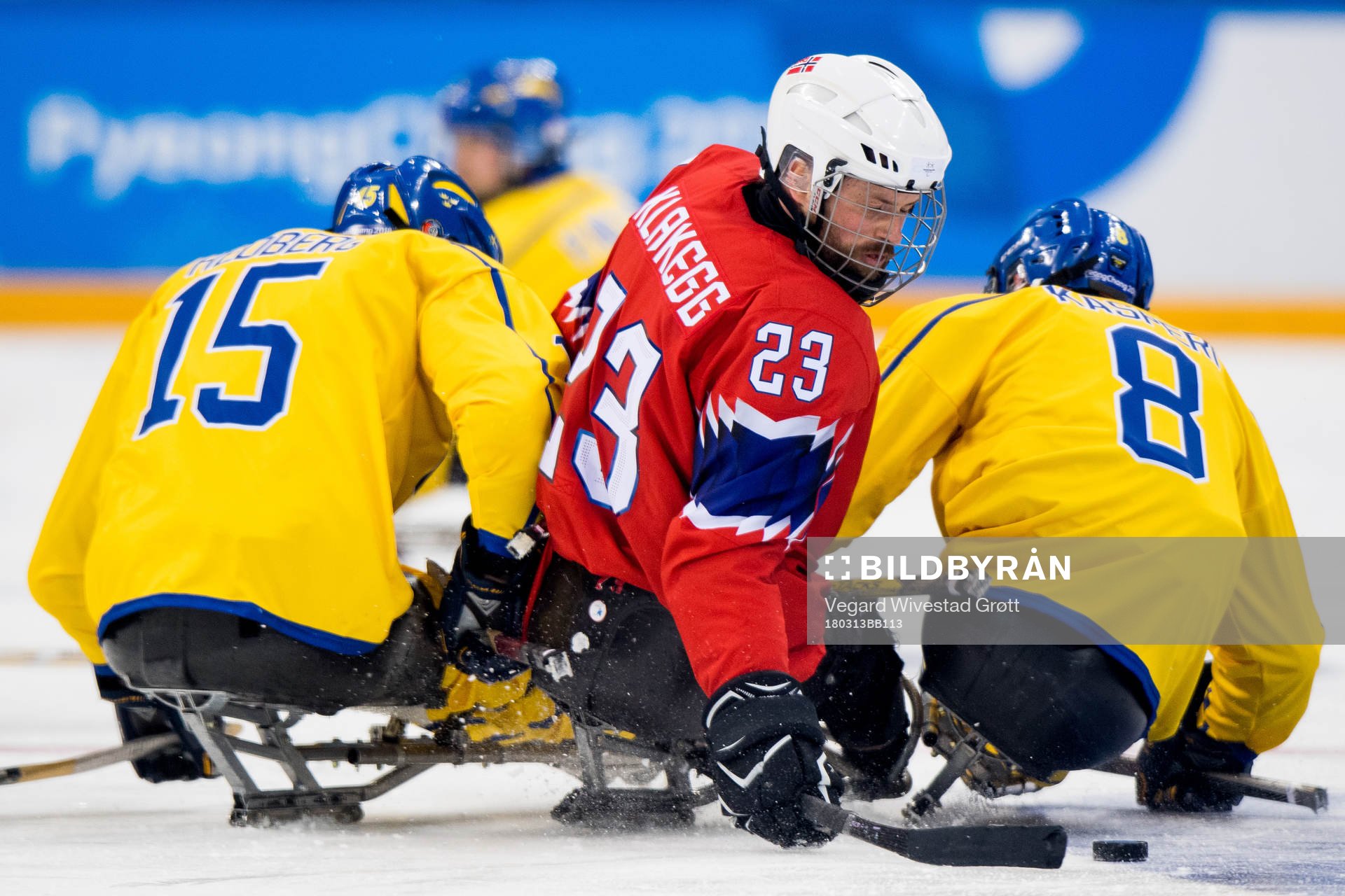 Christian Hedberg of Sweden, Jan Roger Klakegg of Norway