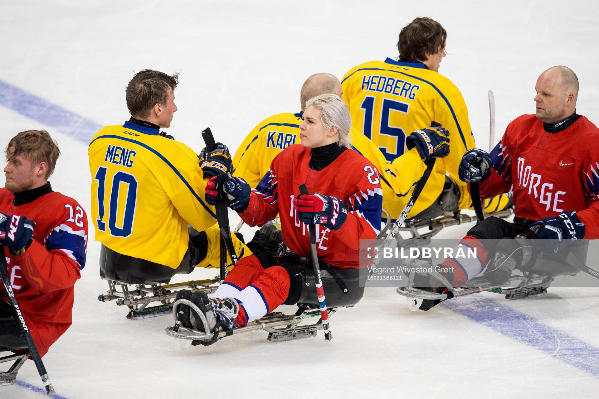 Robin Meng of Sweden, Lena Schrøder of Norway and Rolf