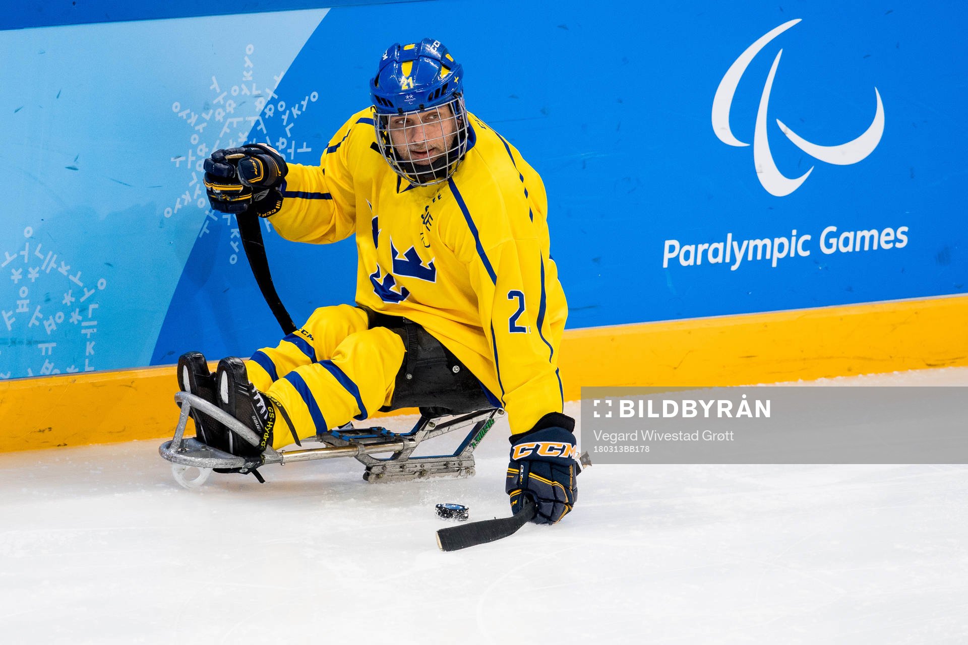 Markus Holm of Sweden