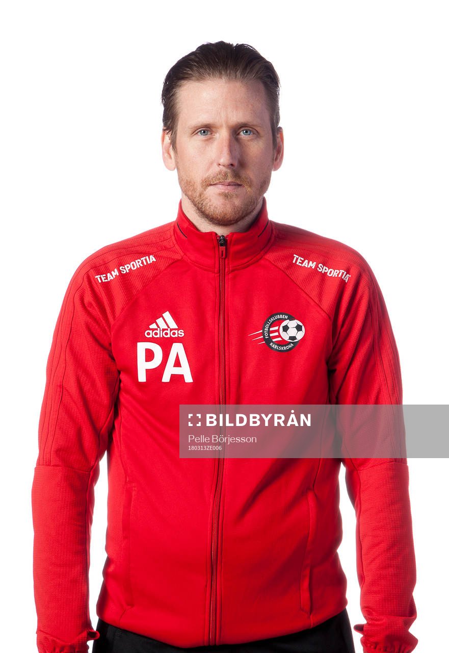 Karlskronas assisterande tränare Petter Abrahamsson