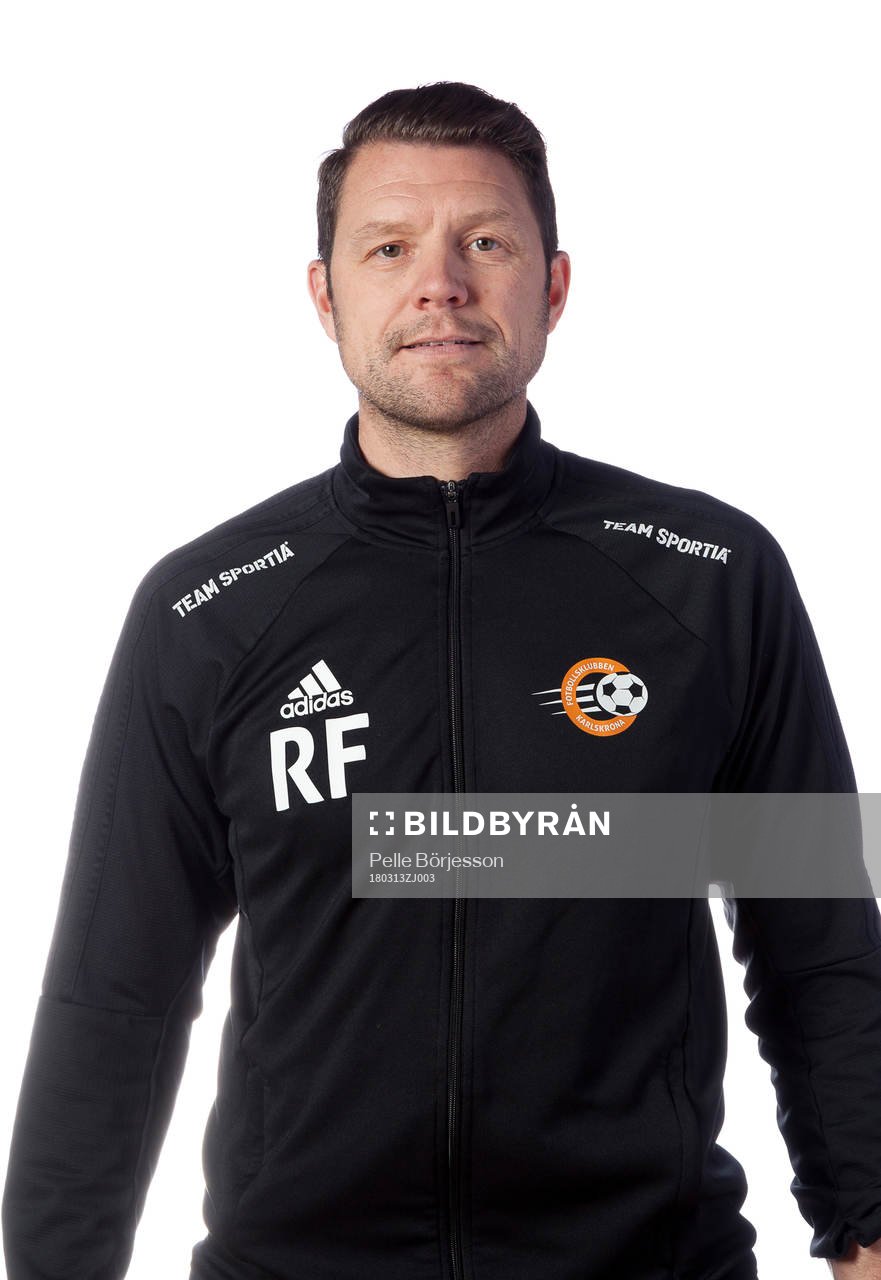 Karlskronas målvaktstränare Rickard Fransson