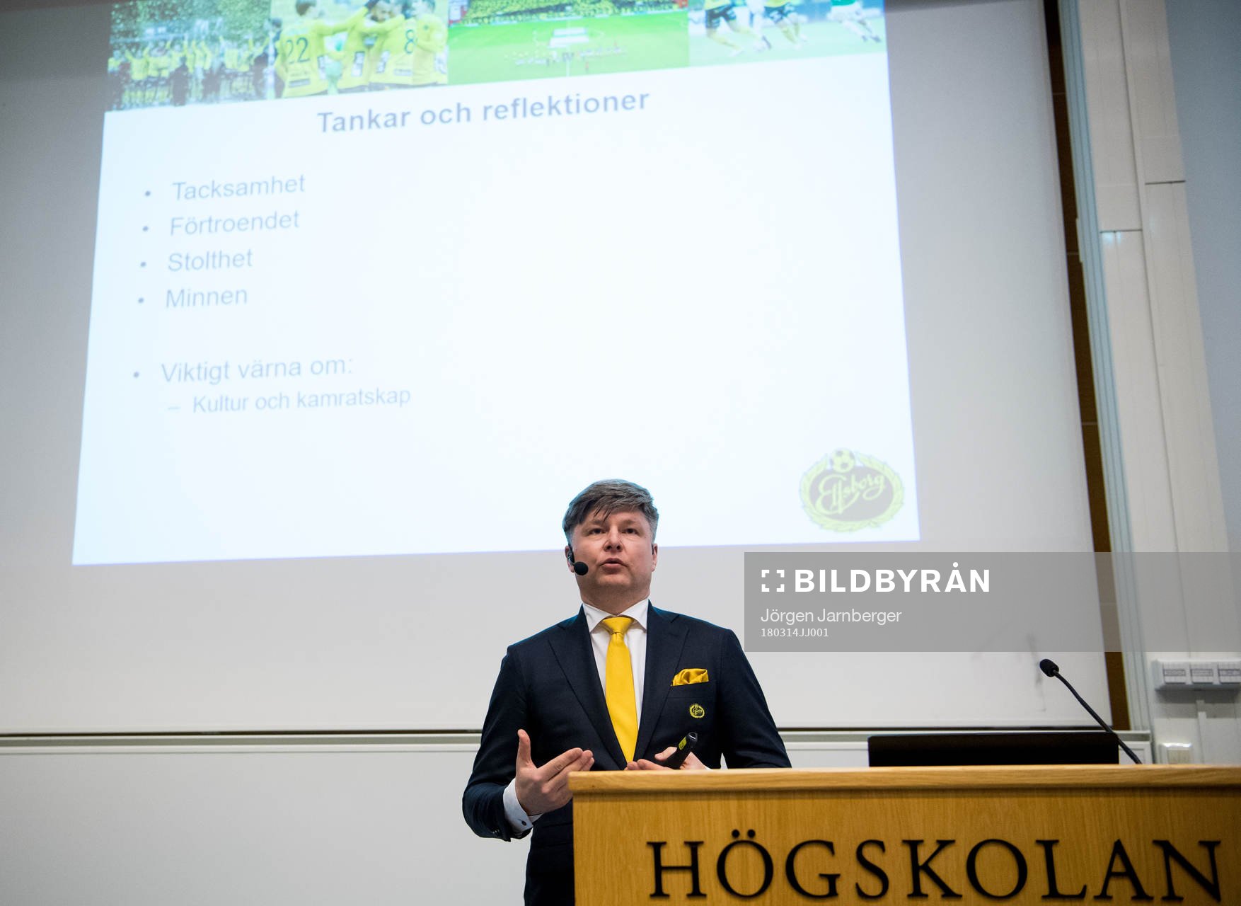 ordförande Bo Johansson