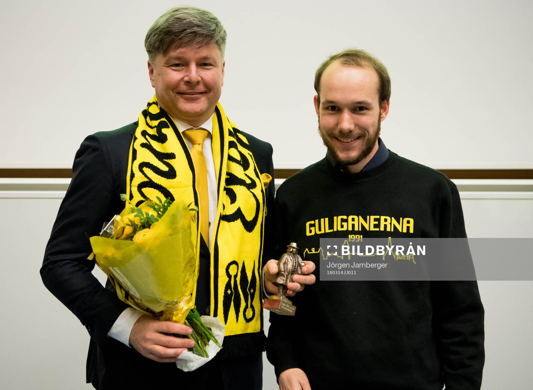 Elfsborgs avgående ordförande fick gåvor av Elfsborgs