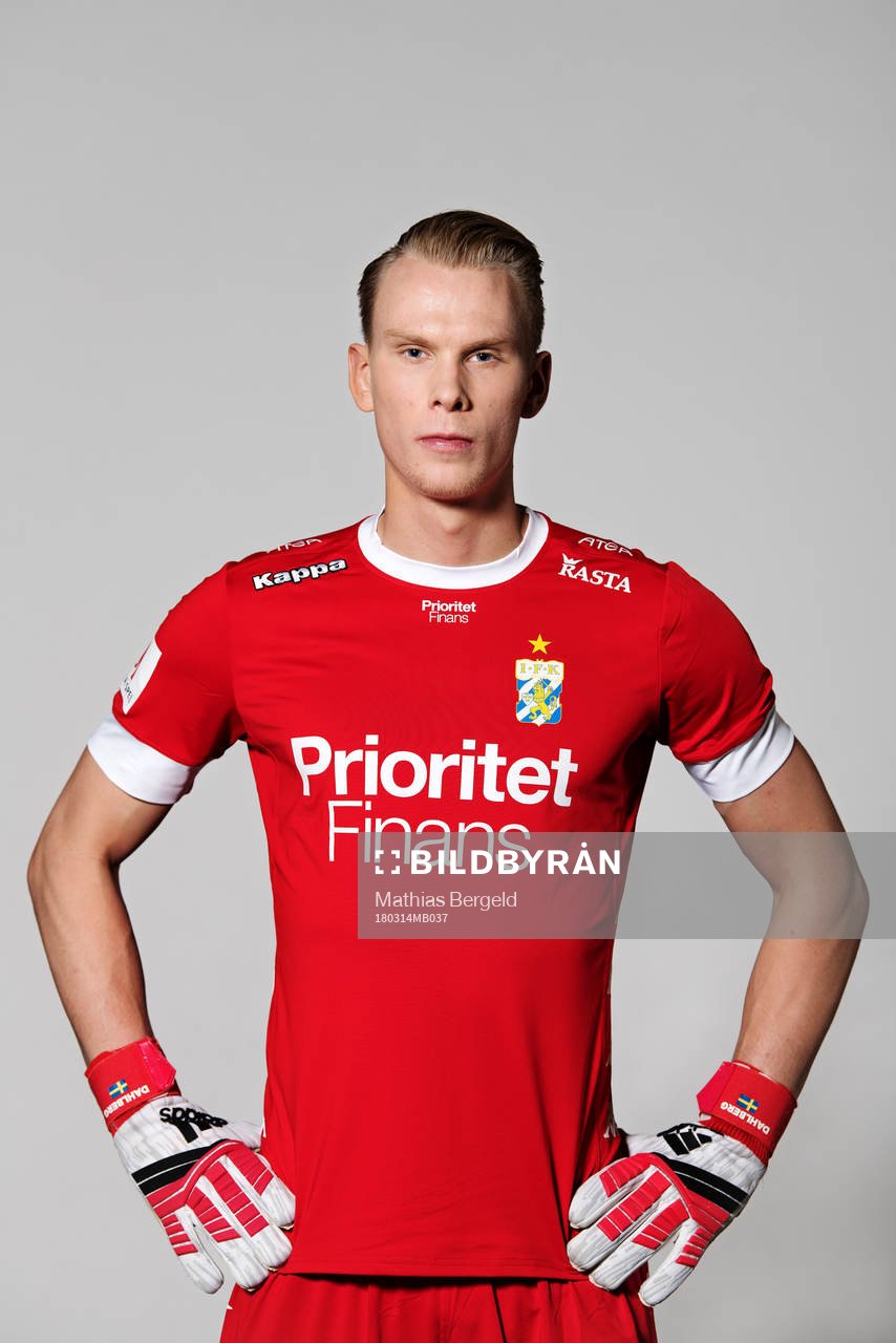 Målvakt Pontus Dahlberg