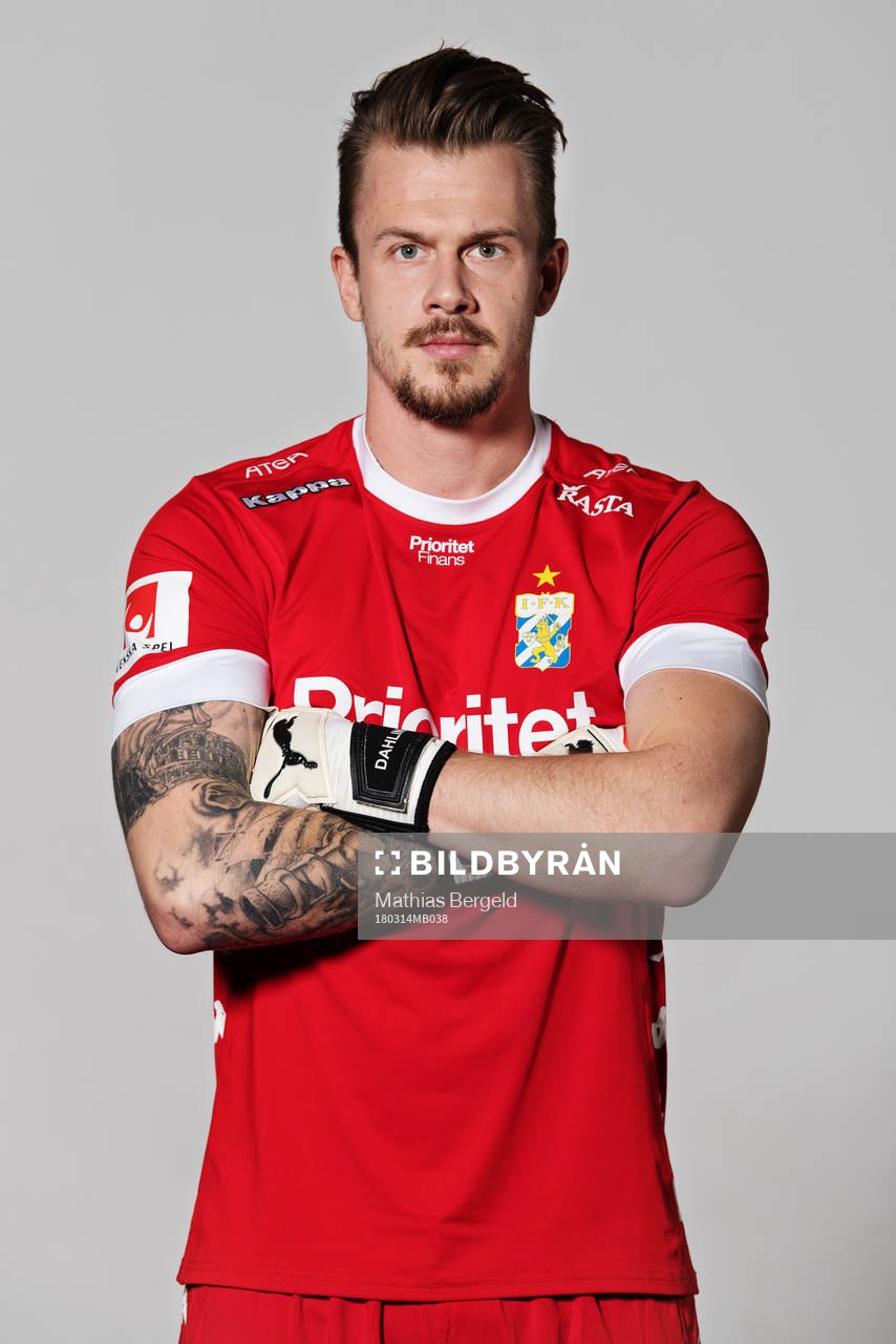 Målvakt Erik Dahlin