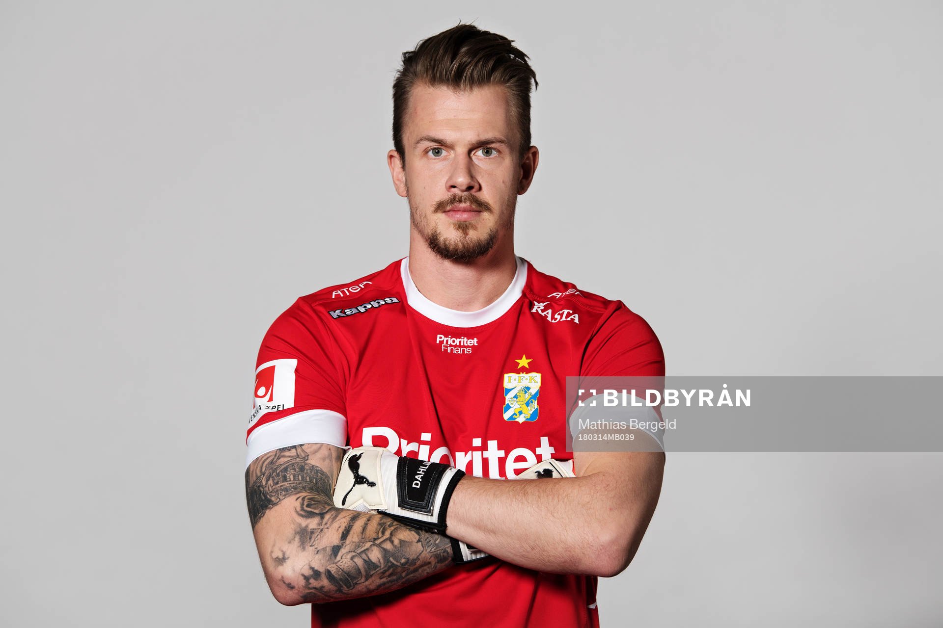Målvakt Erik Dahlin