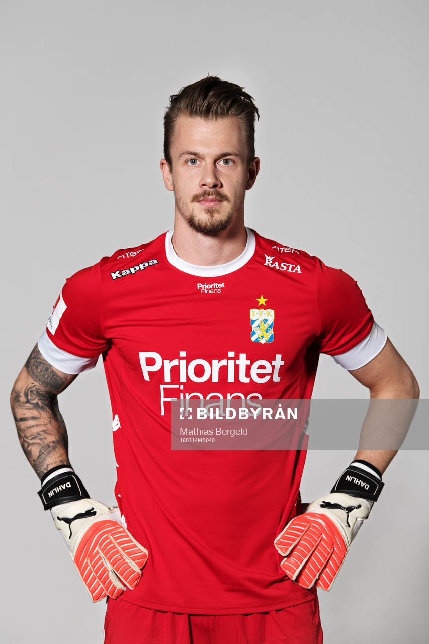 Målvakt Erik Dahlin