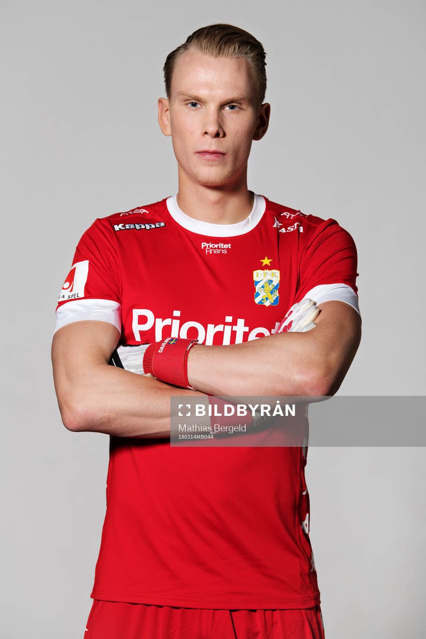 Målvakt Pontus Dahlberg