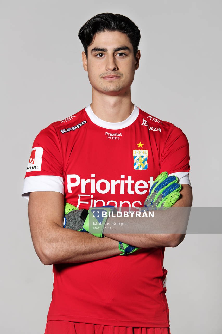 Målvakt Tom Amos