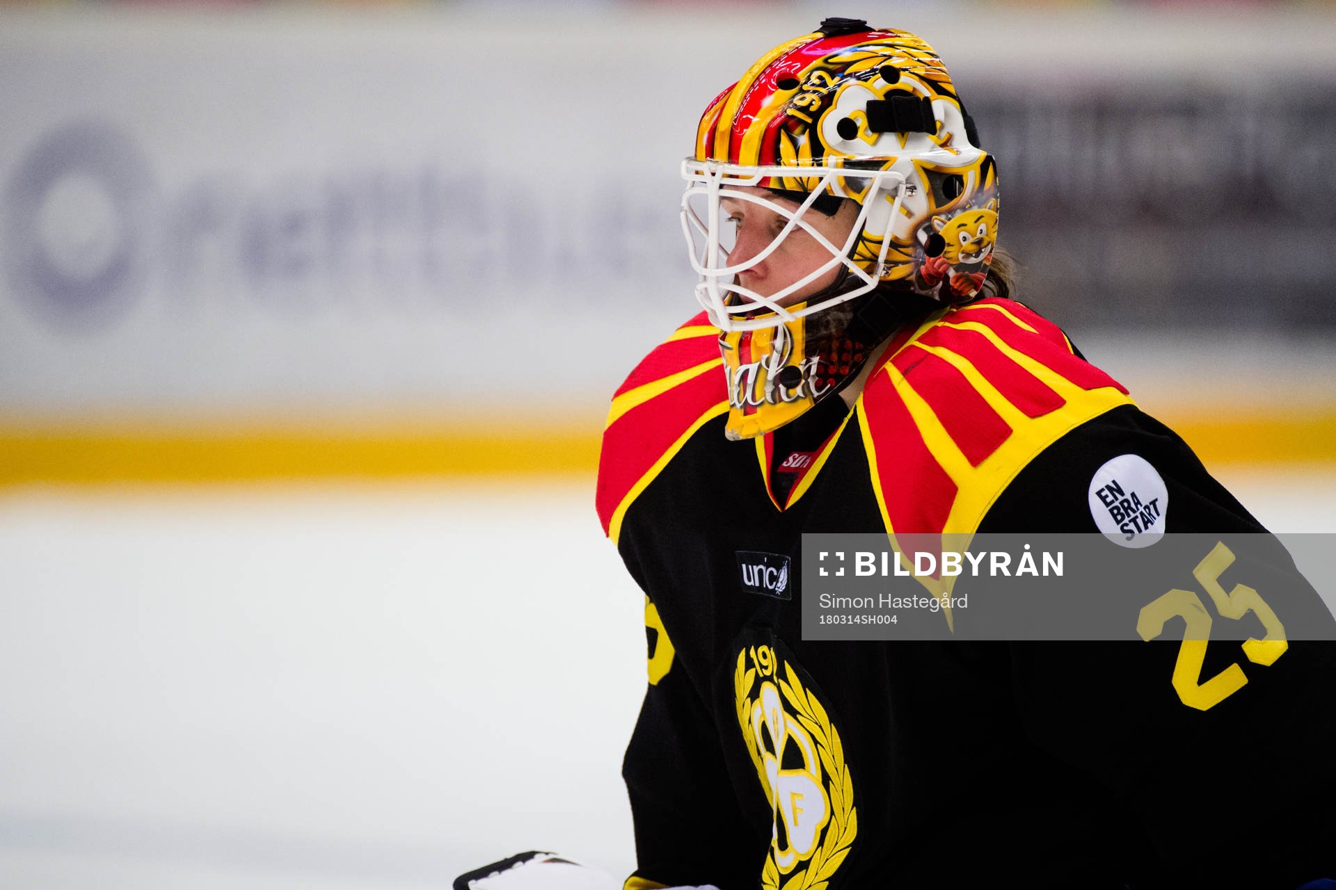 Brynäs målvakt Sara Grahn